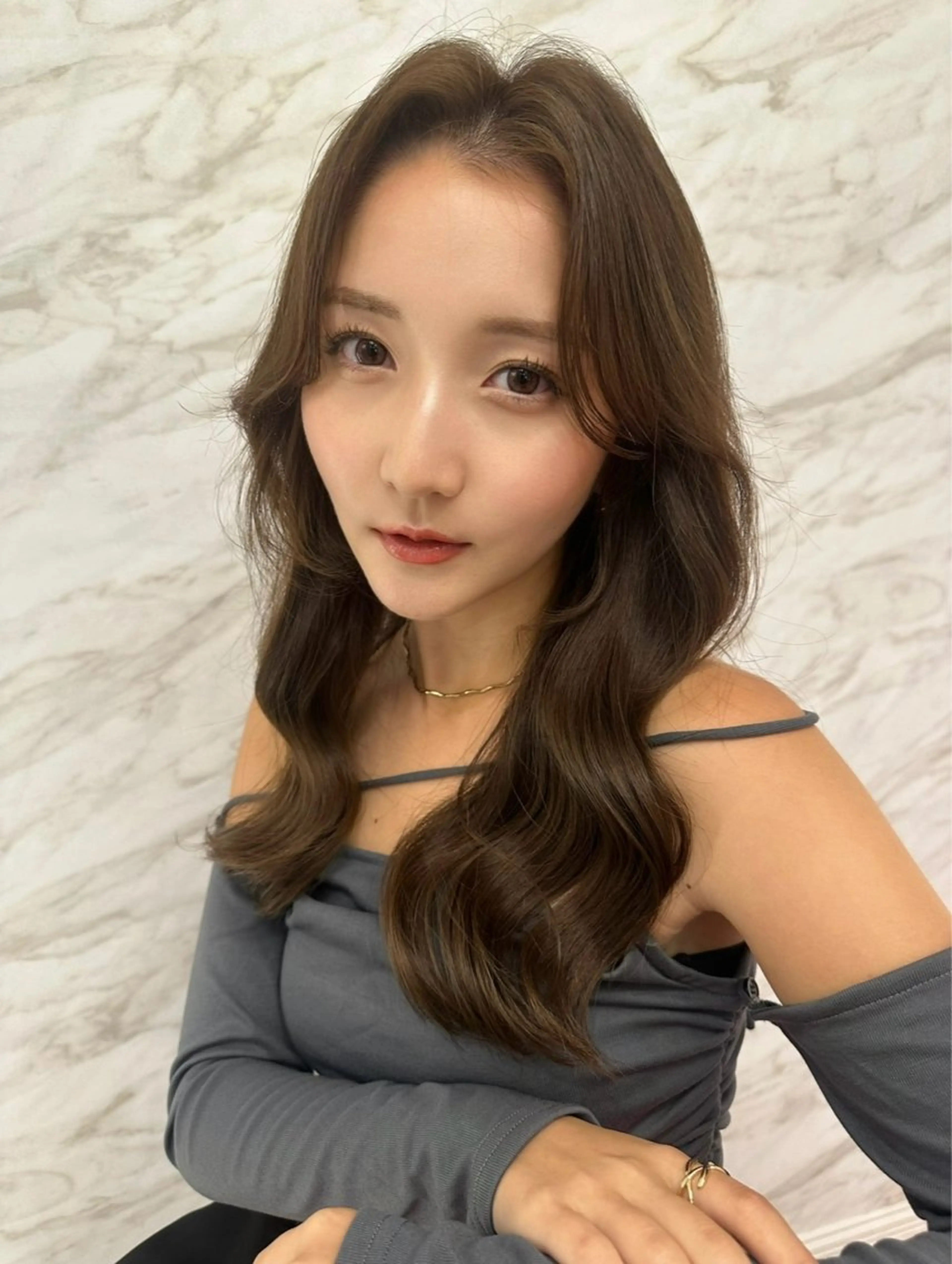 セミロング 💫銀座/レイヤーカ ット髪質改善/RYUのヘアスタイル