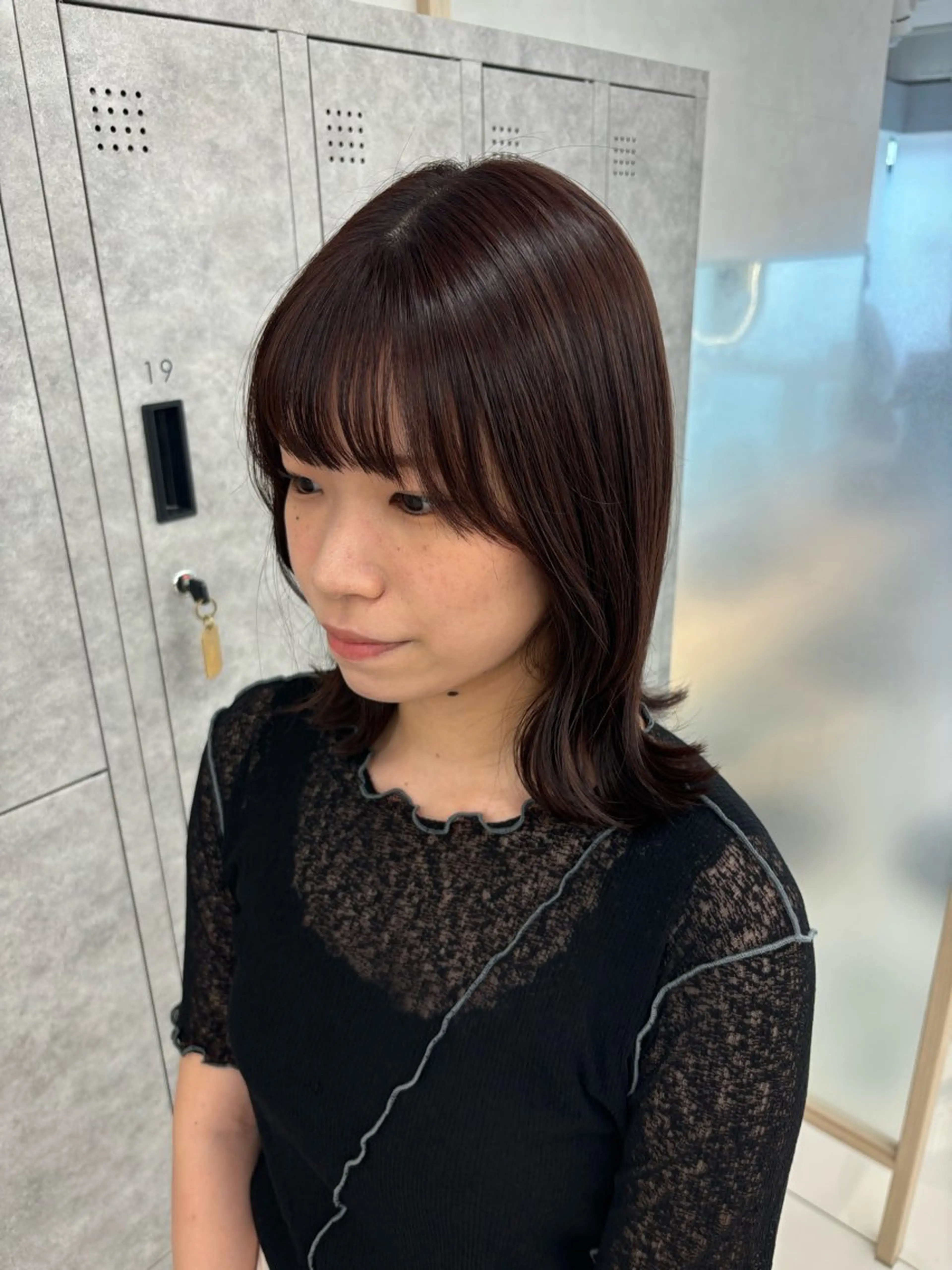 ミディアム 韓国透明感カラー🌀 yuukiのヘアスタイル