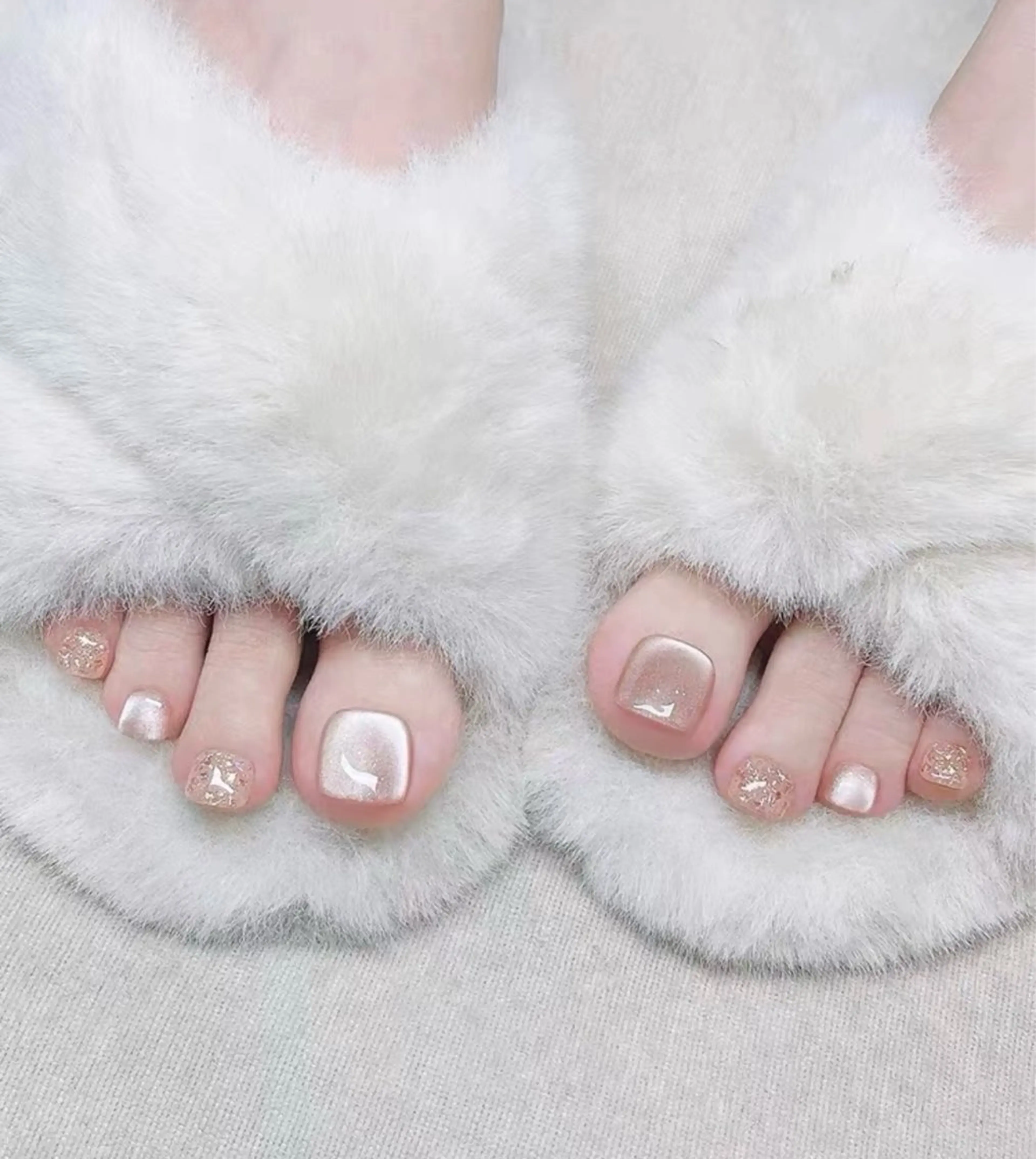 フットやり放題→持ち込み可　　自爪ソフトジェルオフ無料の写真