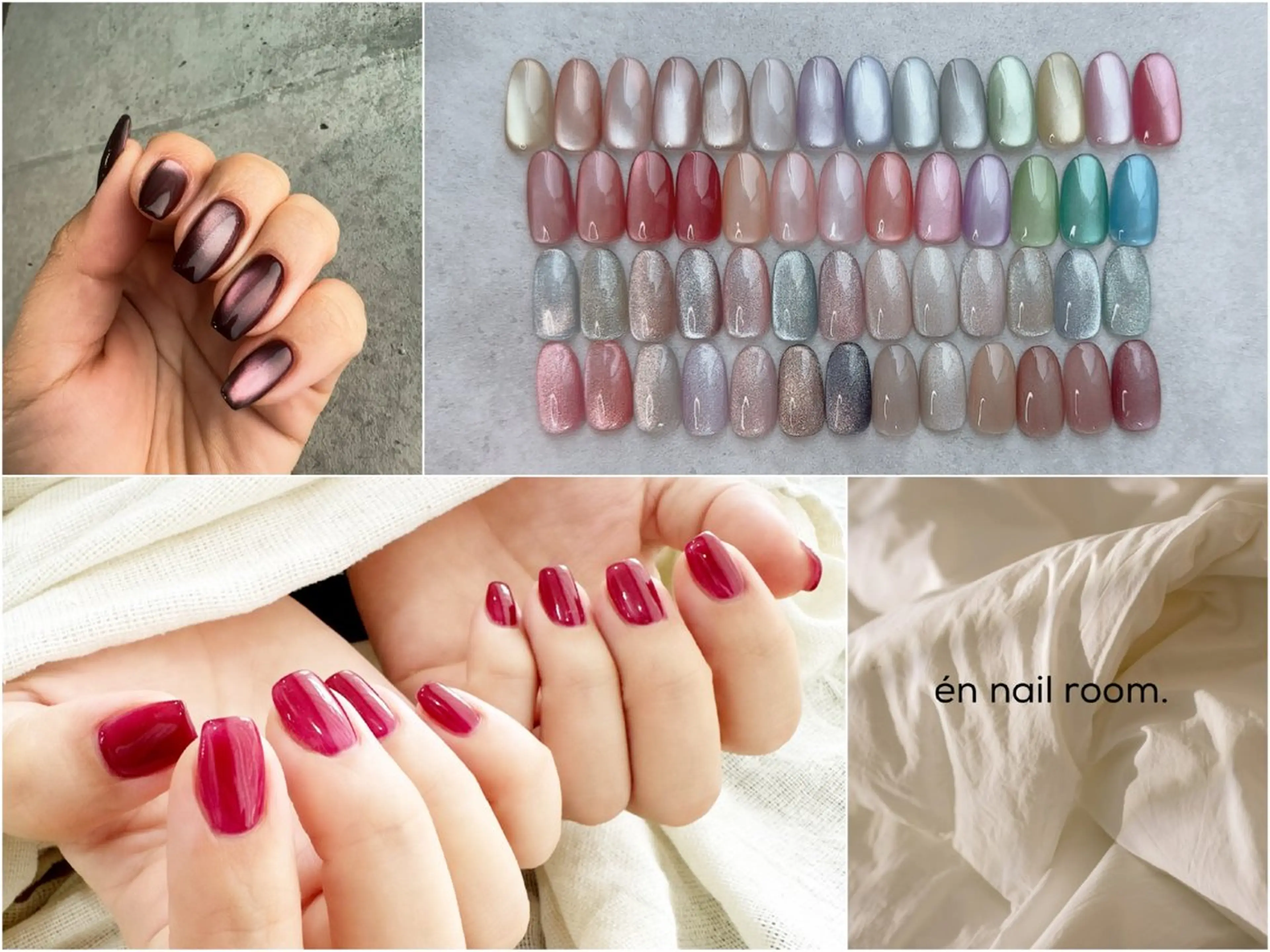 ネイル マグネットネイル ハンドネイル en nail MEGUMIのネイルデザイン