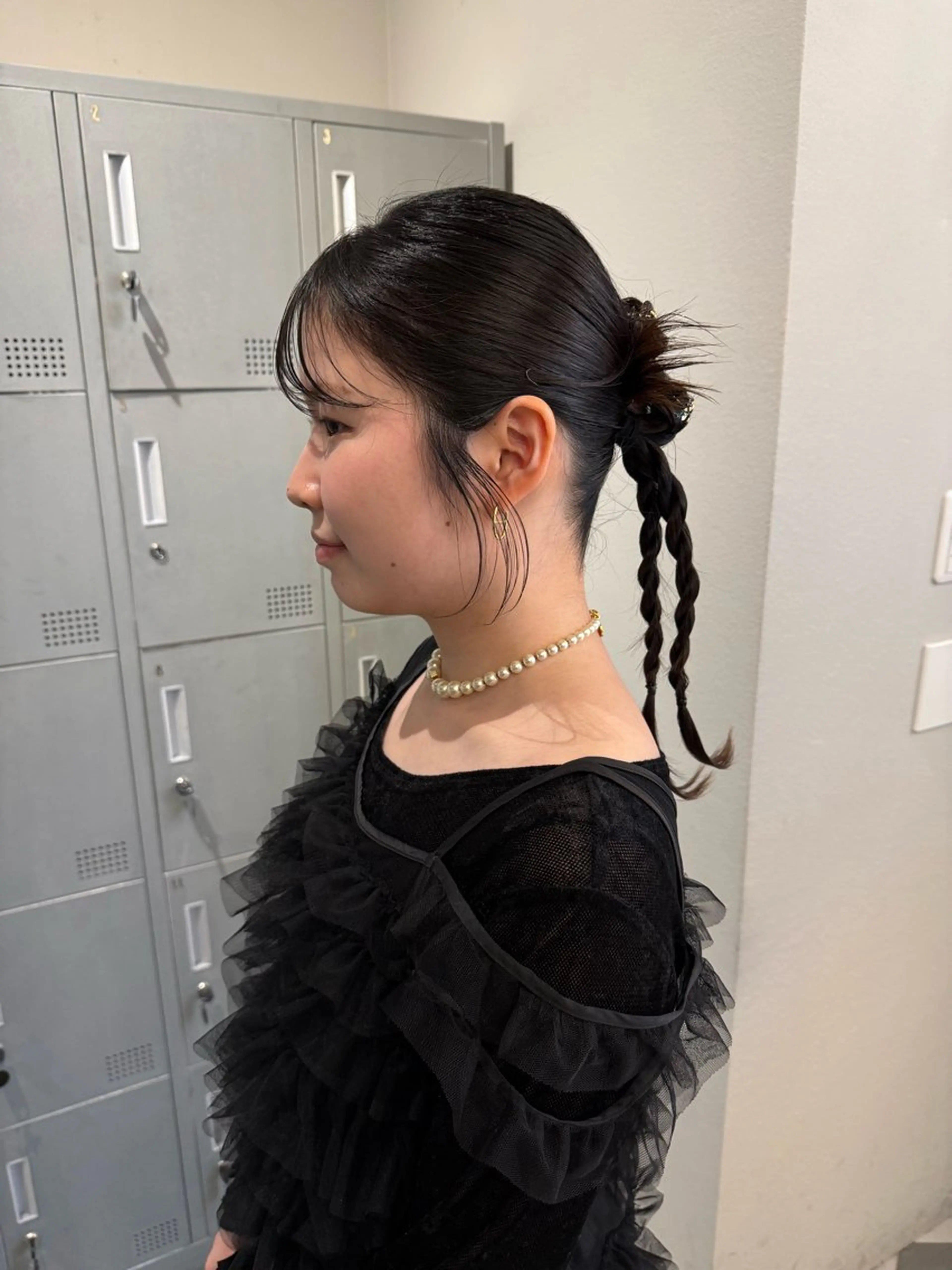 ヘアアレンジ ヘアセット ブリーチ/アレンジ 天満/chihiroのヘアスタイル