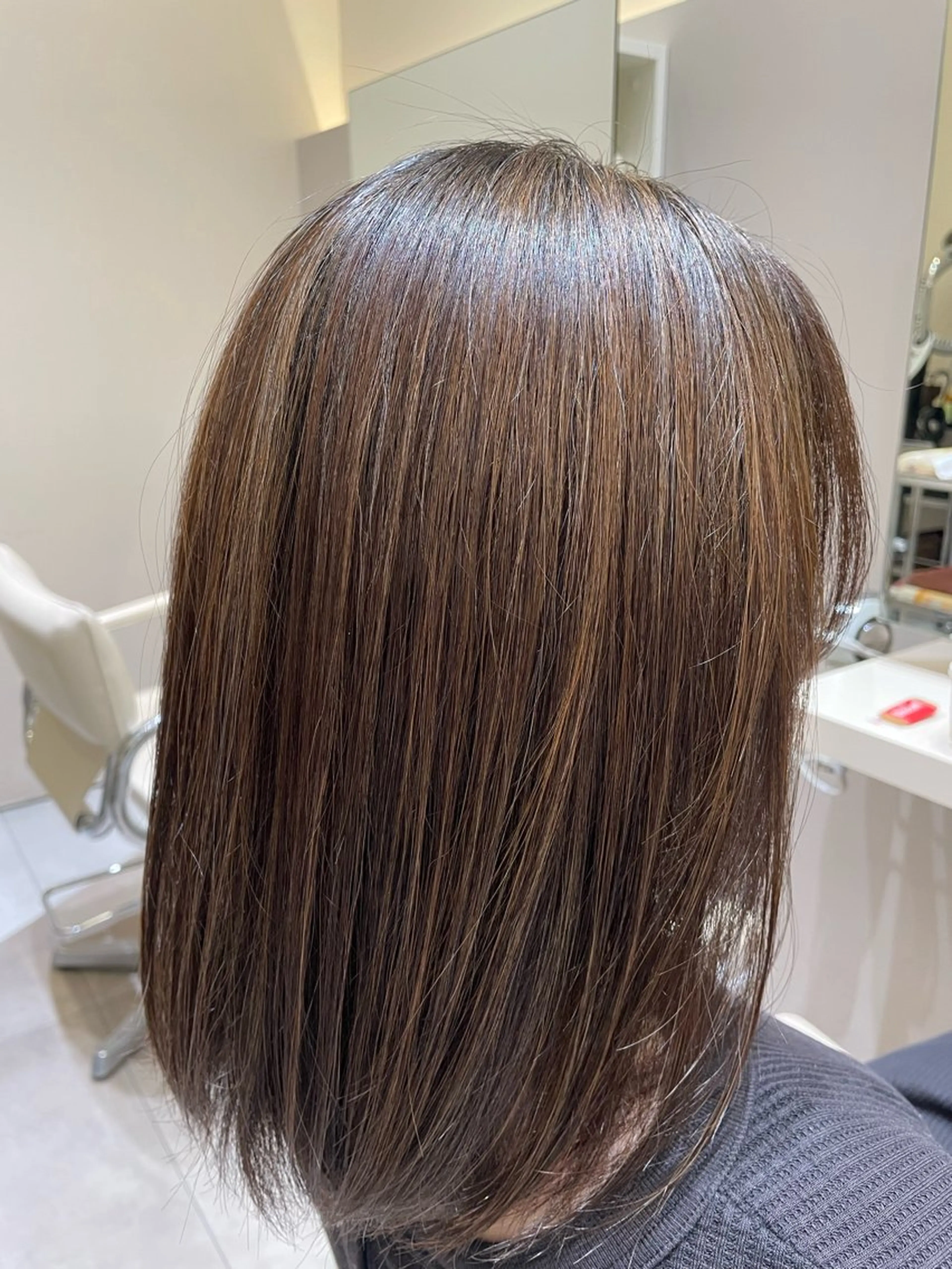 ミディアム カラー 兵頭 稀星のヘアスタイル