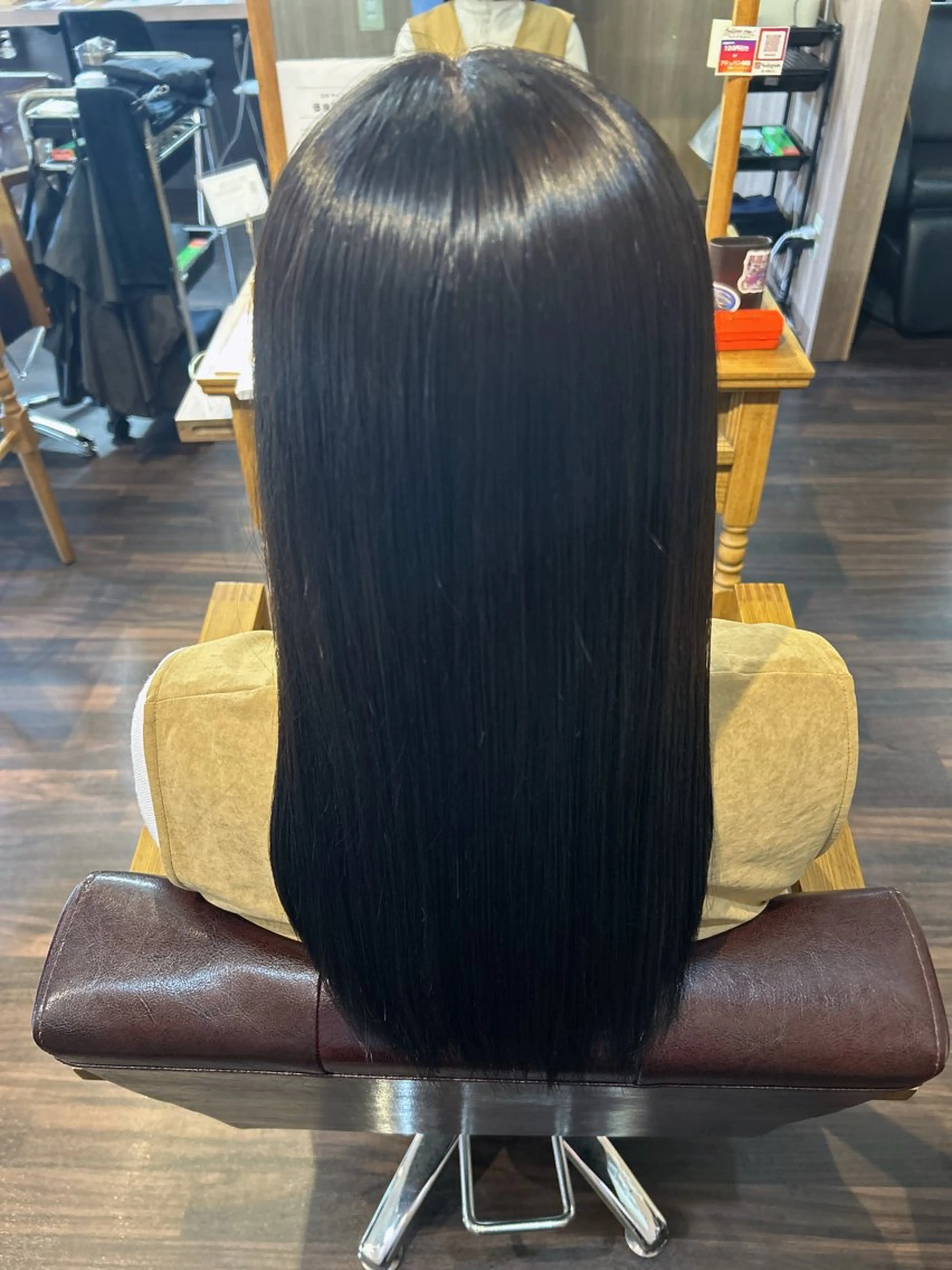 ロング ヘアカラー 縮毛矯正 トリートメント 💎ヘアーサロン NIKA💎YURIのヘアスタイル