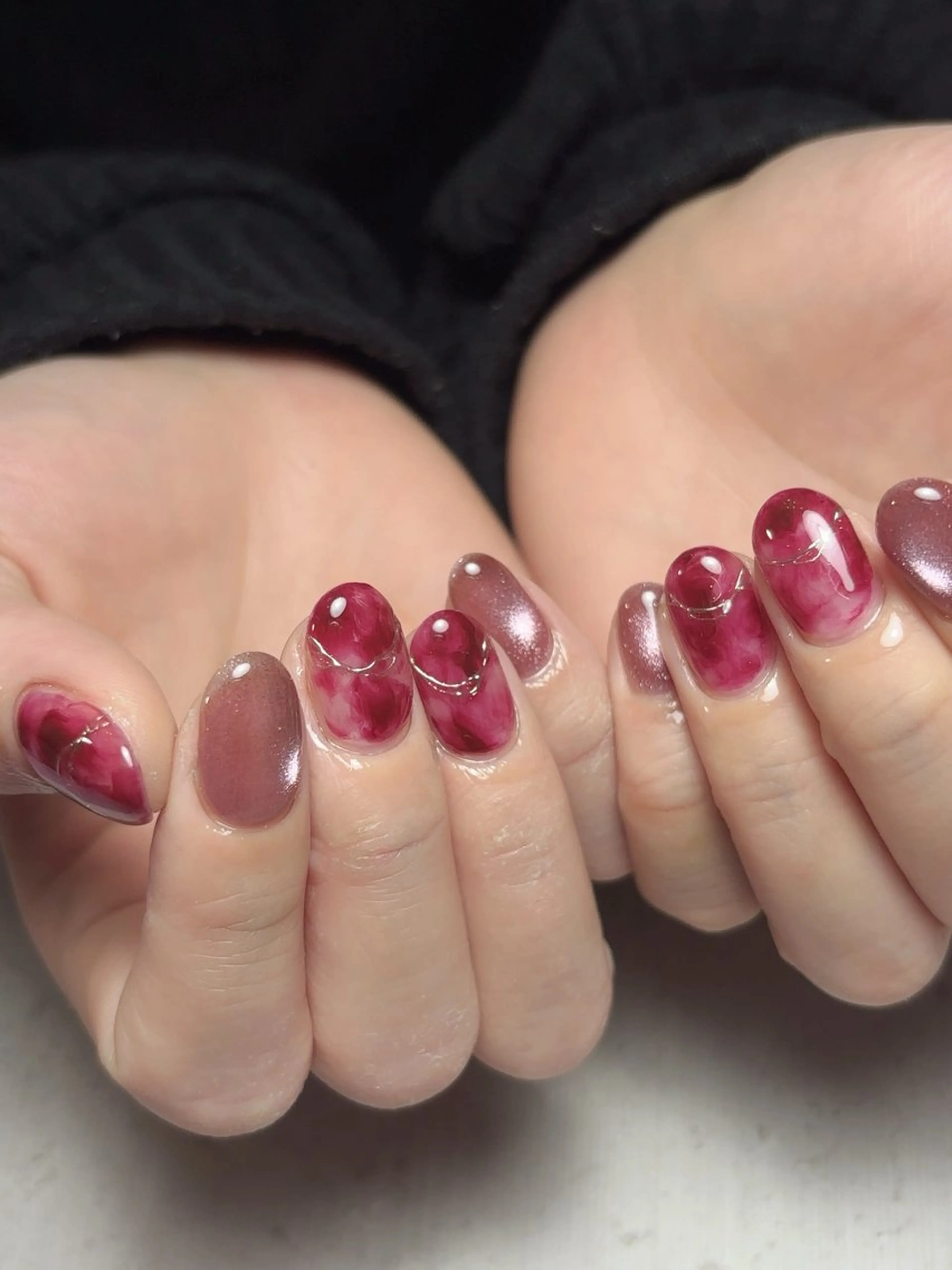 ネイル ハンドネイル ella nail AIのネイルデザイン