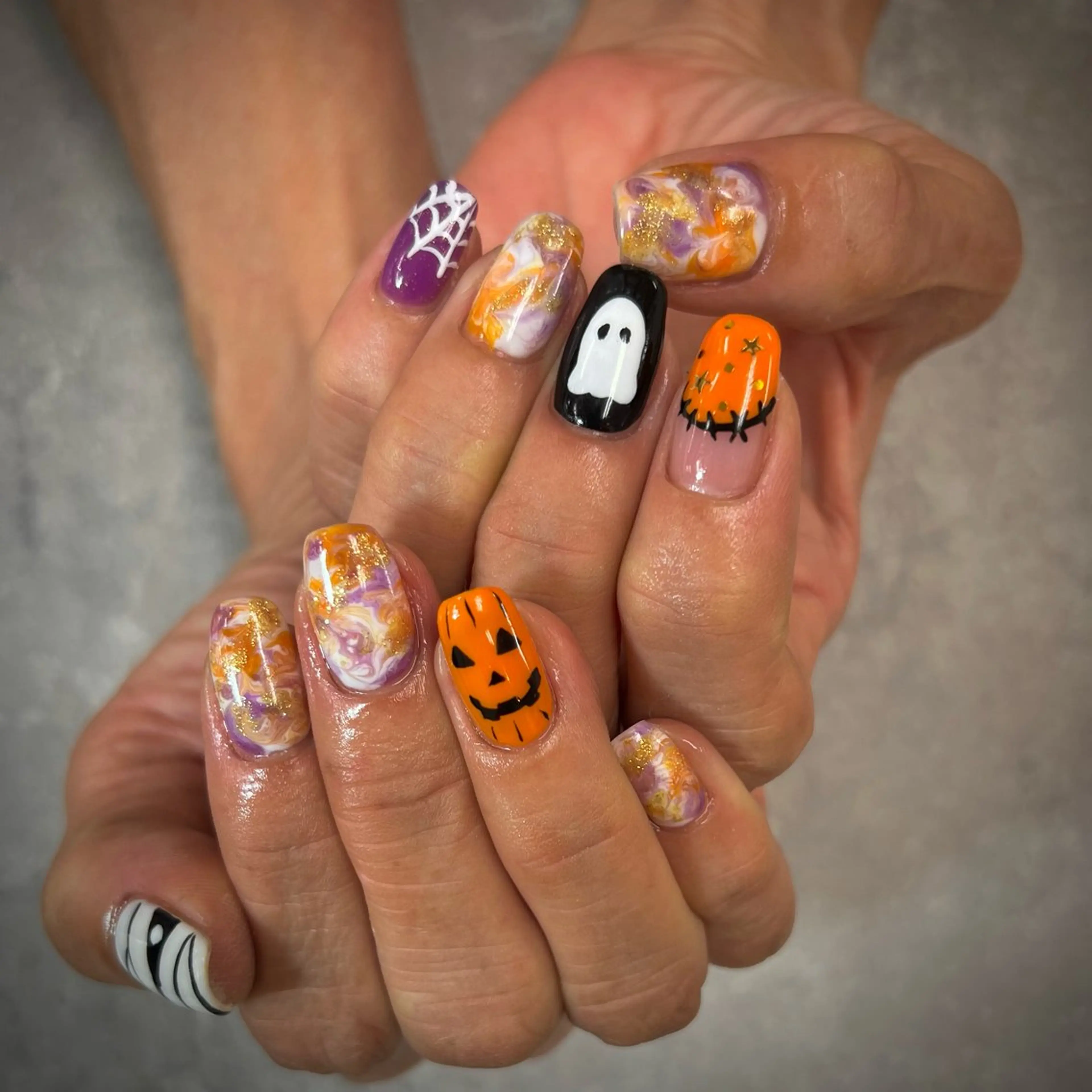 ネイル フットネイル フレンチネイル グラデーション キラキラネイル 韓国ネイル ハンドネイル YAGAWA NAOのネイルデザイン