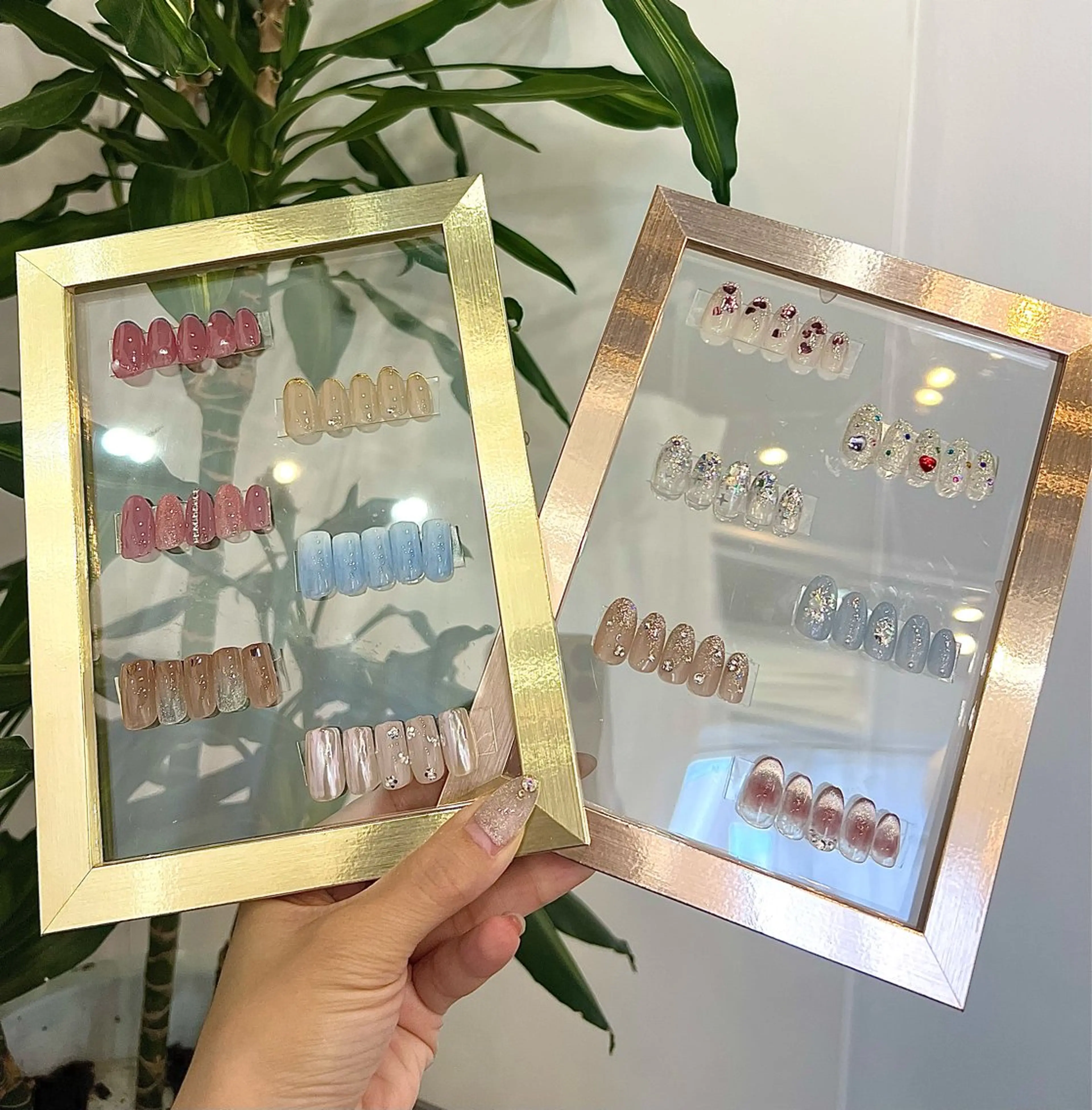 【オフ込み】定額ネイル🍑🤍の写真