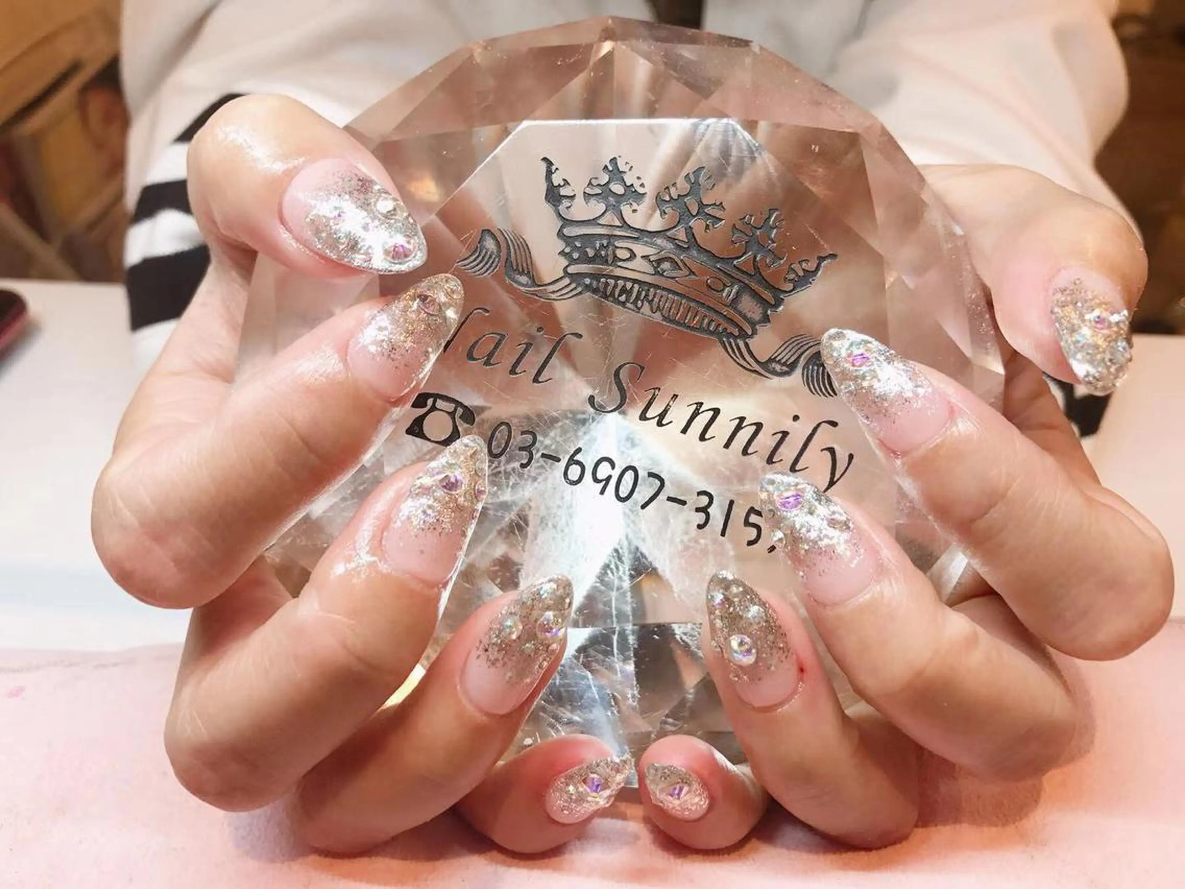 ネイル 長さだし専門店 M2　rikaのネイルデザイン