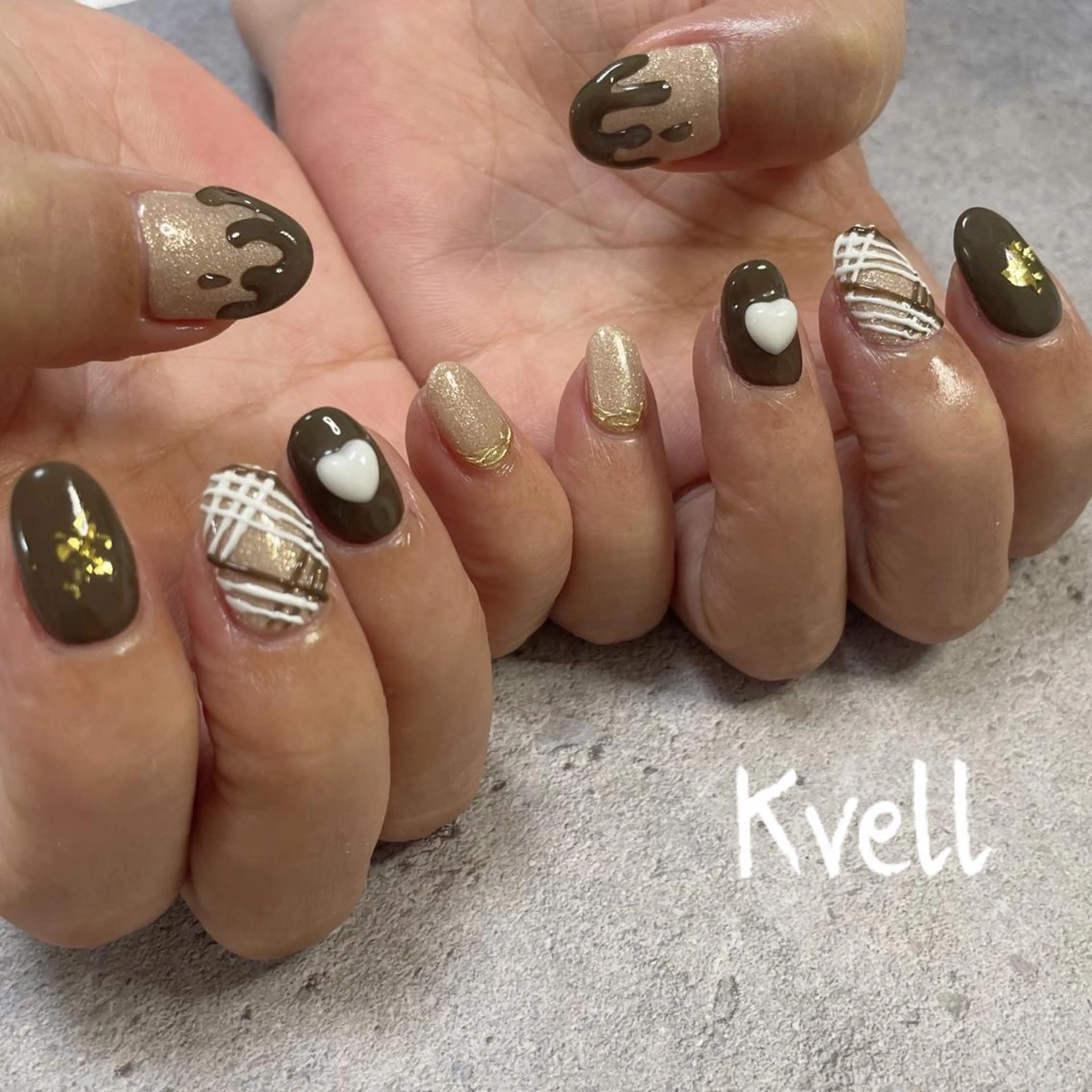 ネイル ハンドネイル nail salon  Kvell所属・nailsalon Kvellのネイルデザイン