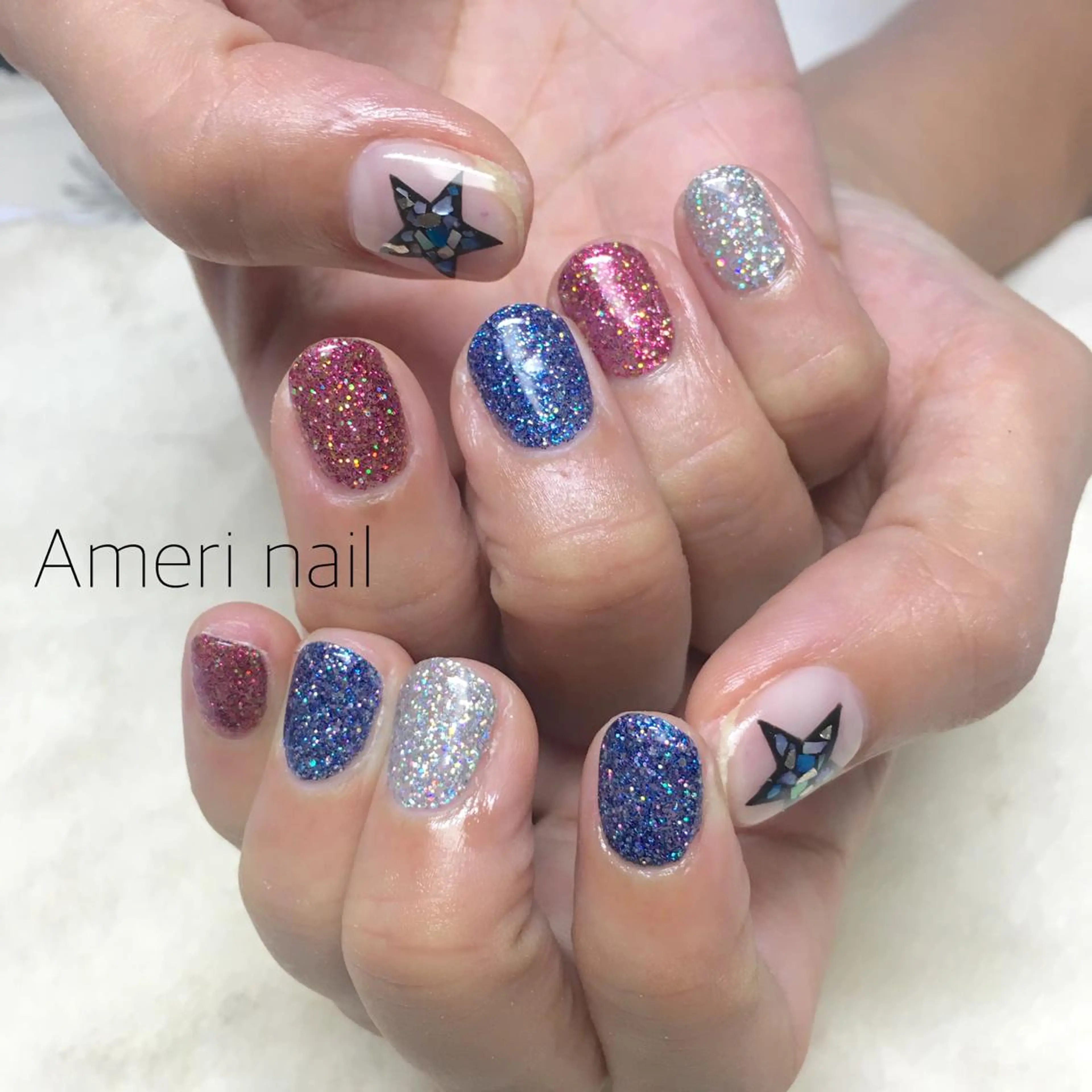 ネイル ハンドネイル Ameri nail /UKIのネイルデザイン
