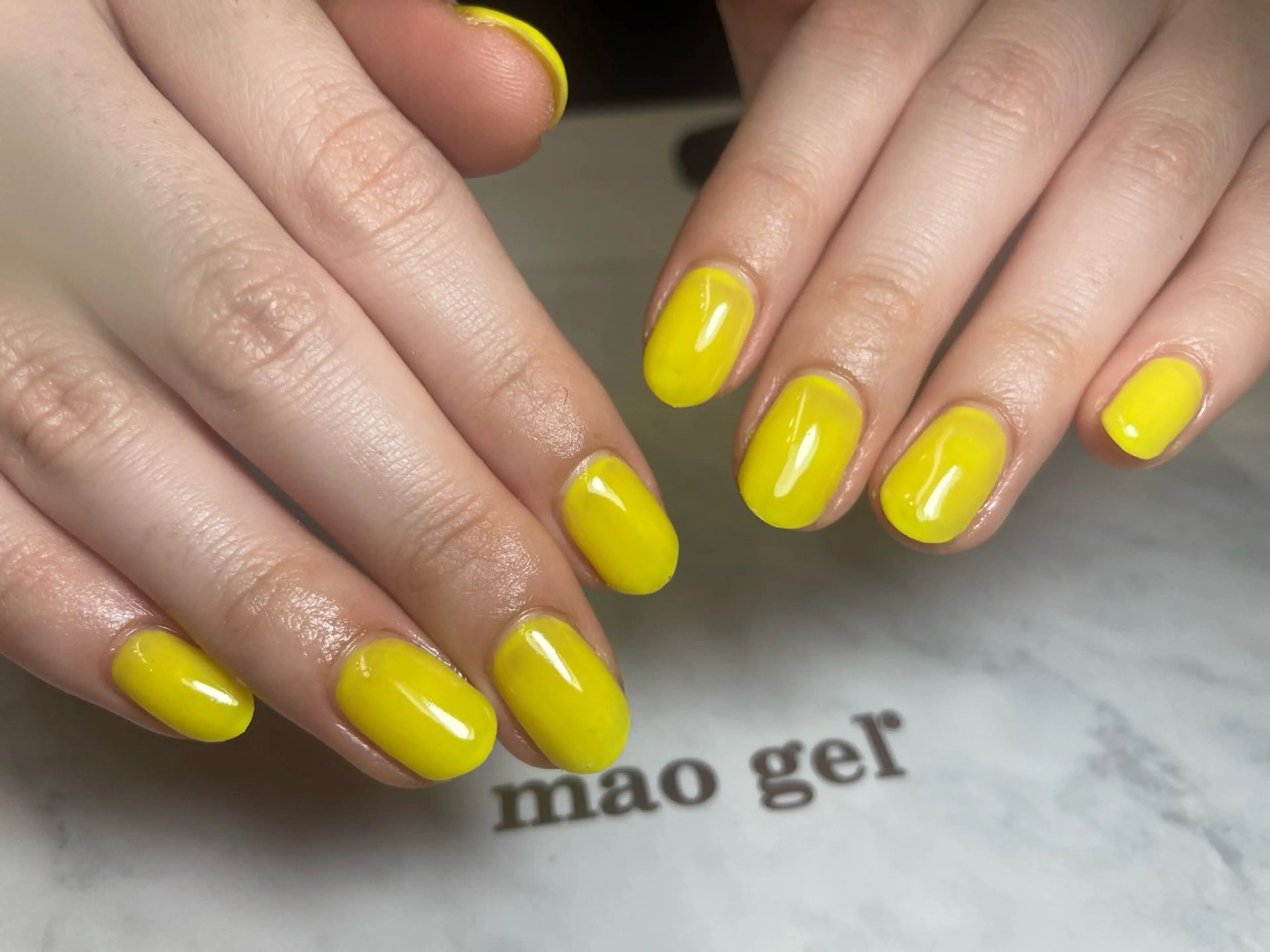 ネイル ワンカラーネイル ショートネイル 夏ネイル ハンドネイル ネイルサロン Sweetのネイルデザイン