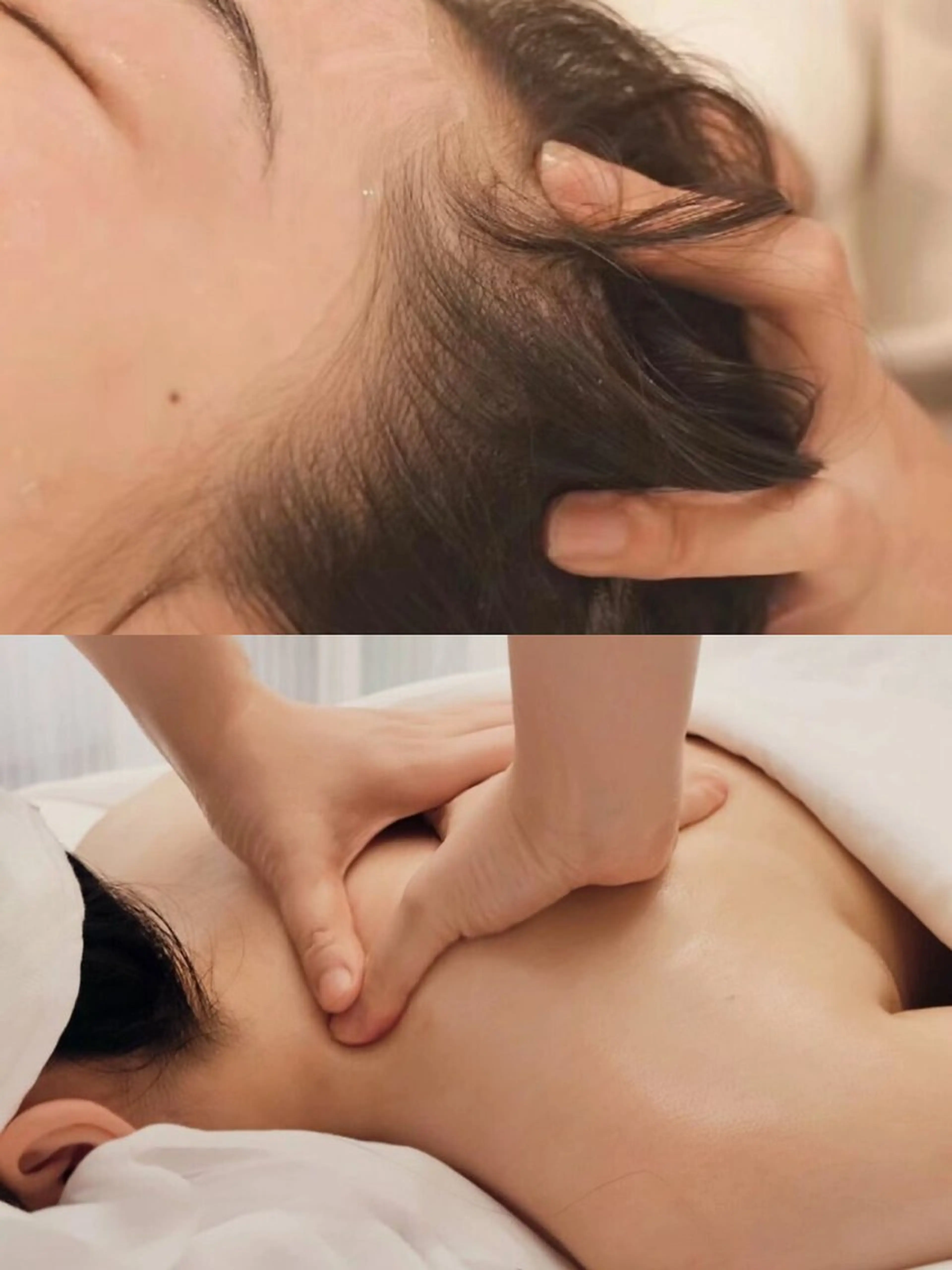 【睡眠不足解消】上半身アロマ＆極上睡眠ドライへッドスパ60分の写真