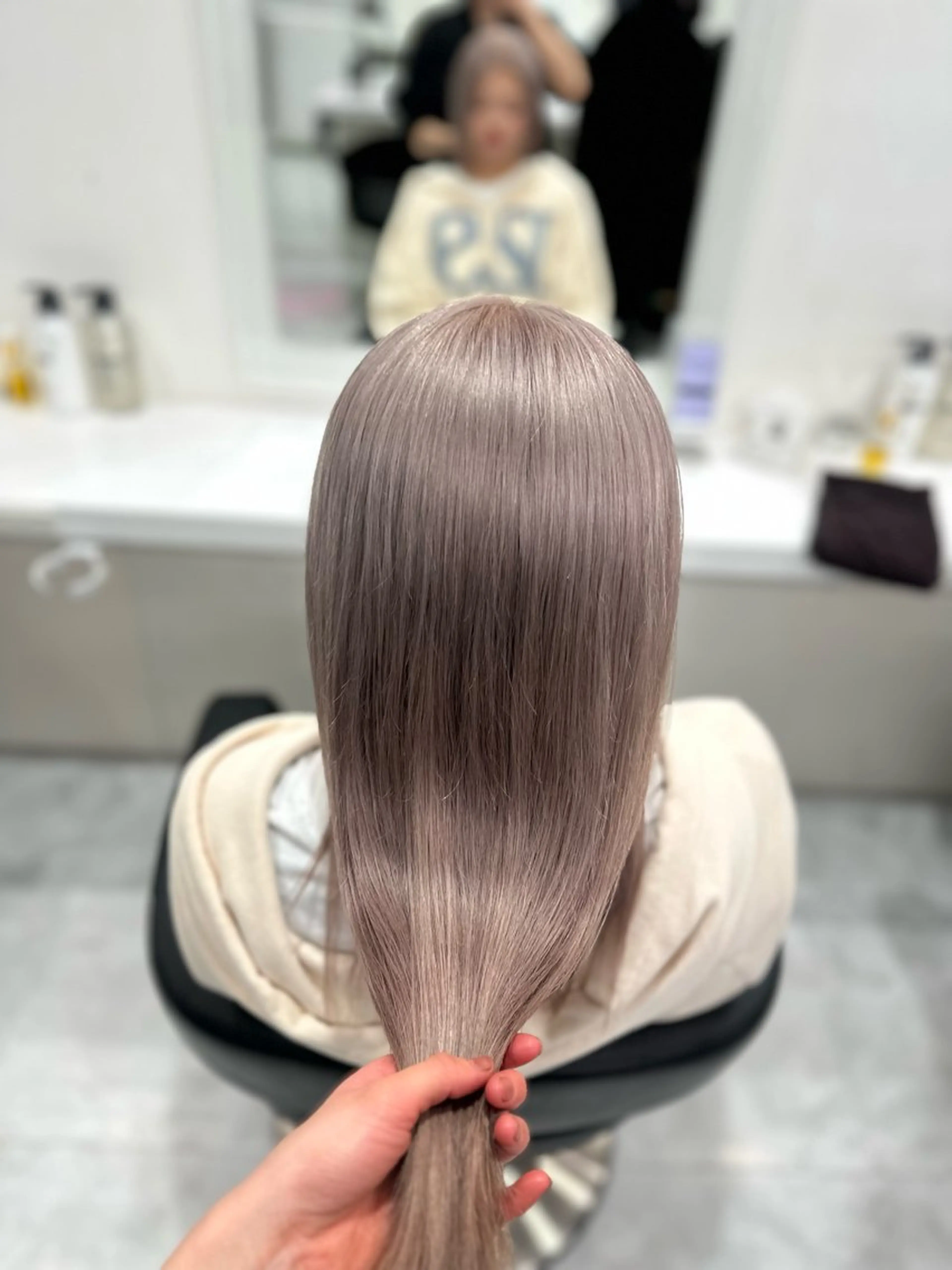 ロング 韓国ガーリー🤍ハイ トーン🤍Ayanaのヘアスタイル