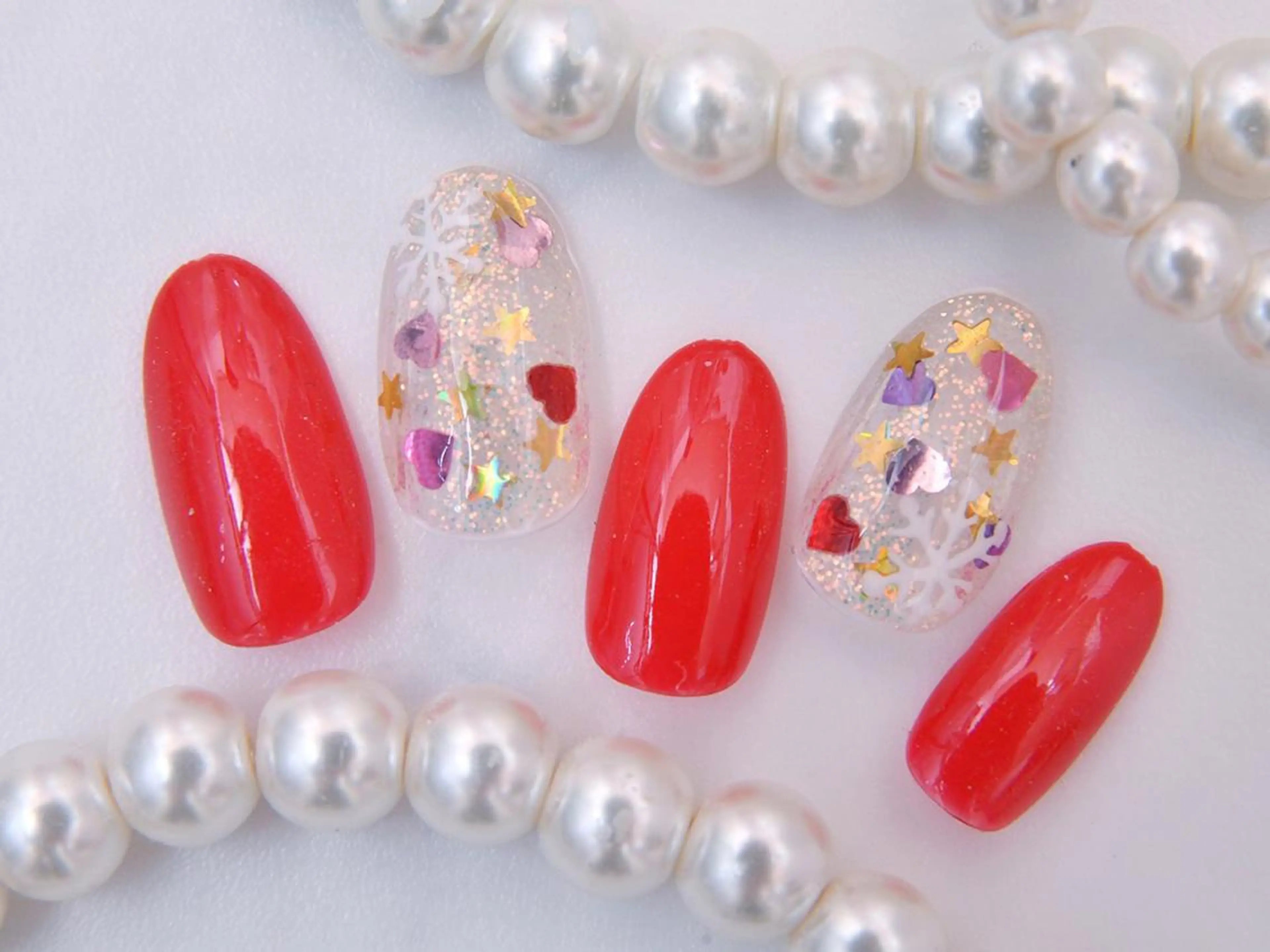 ネイル 桜ネイル 長さ出し フットネイル スカルプネイル 💗🪽Tiary Nail🪽💗のネイルデザイン