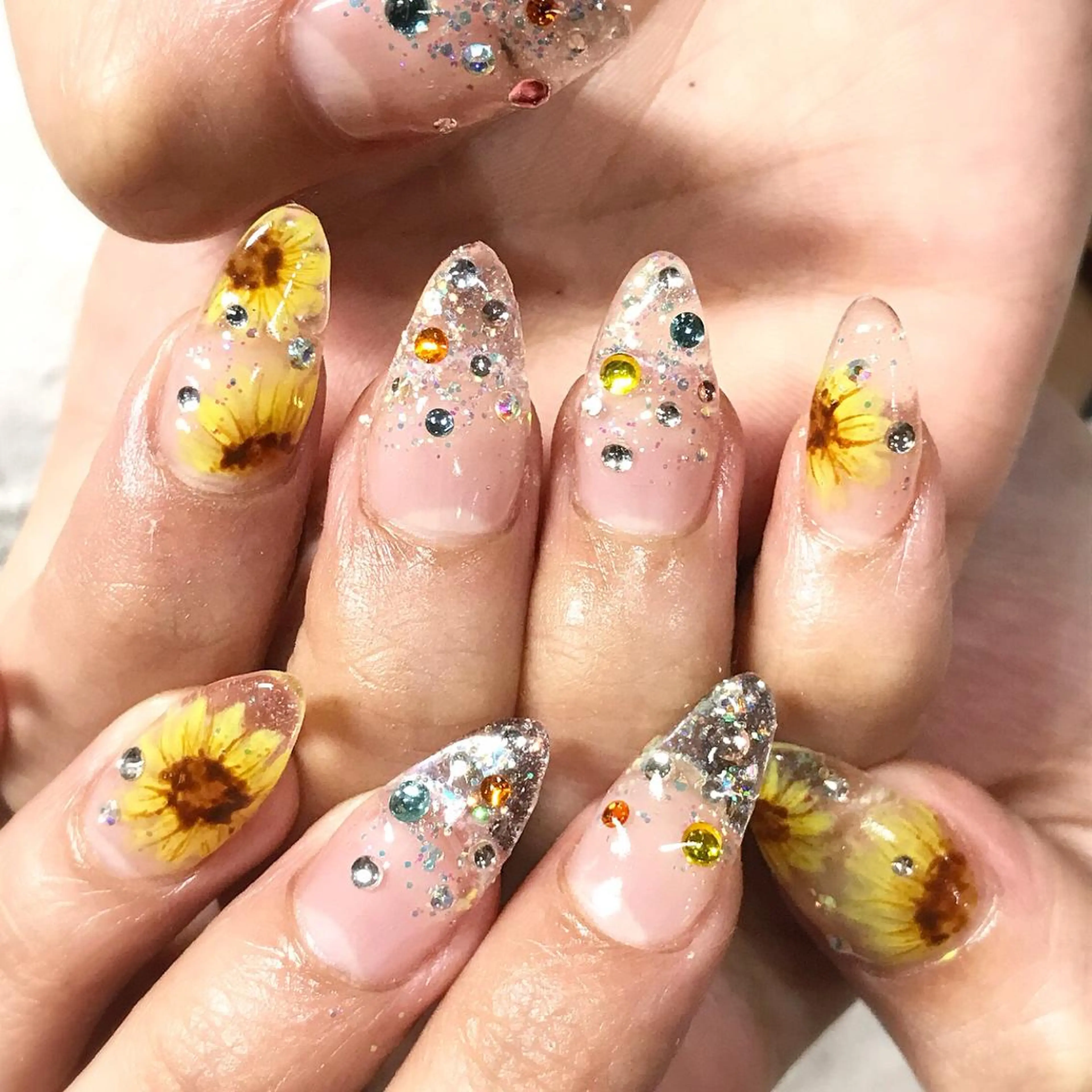 ネイル アートネイル クリアネイル ジェルネイル ワンカラーネイル スカルプネイル 渋谷ビュレネイル Kaoruのネイルデザイン