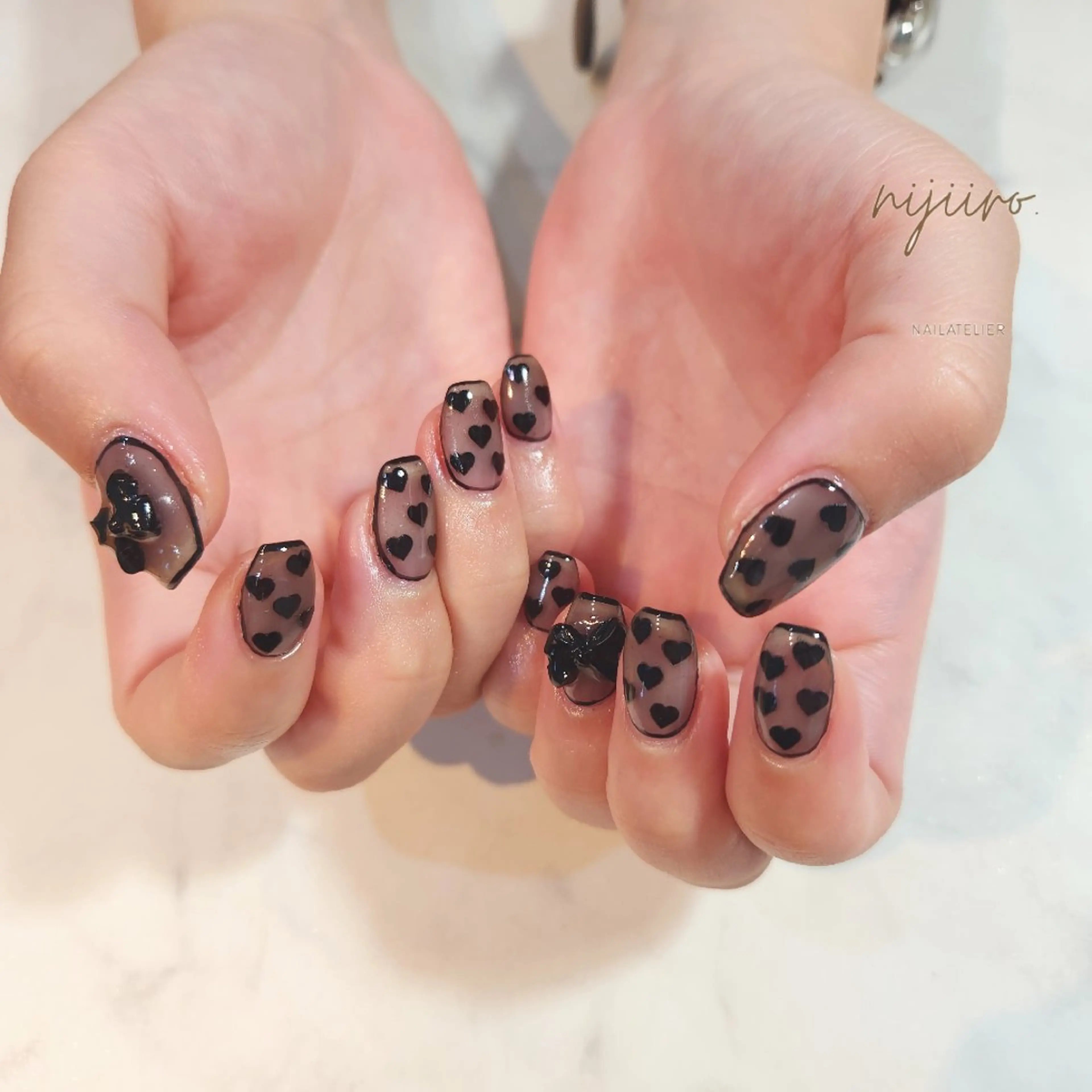 ネイル ハンドネイル nailatelier nijiiro.所属・nijiiro🌈 サトウのネイルデザイン