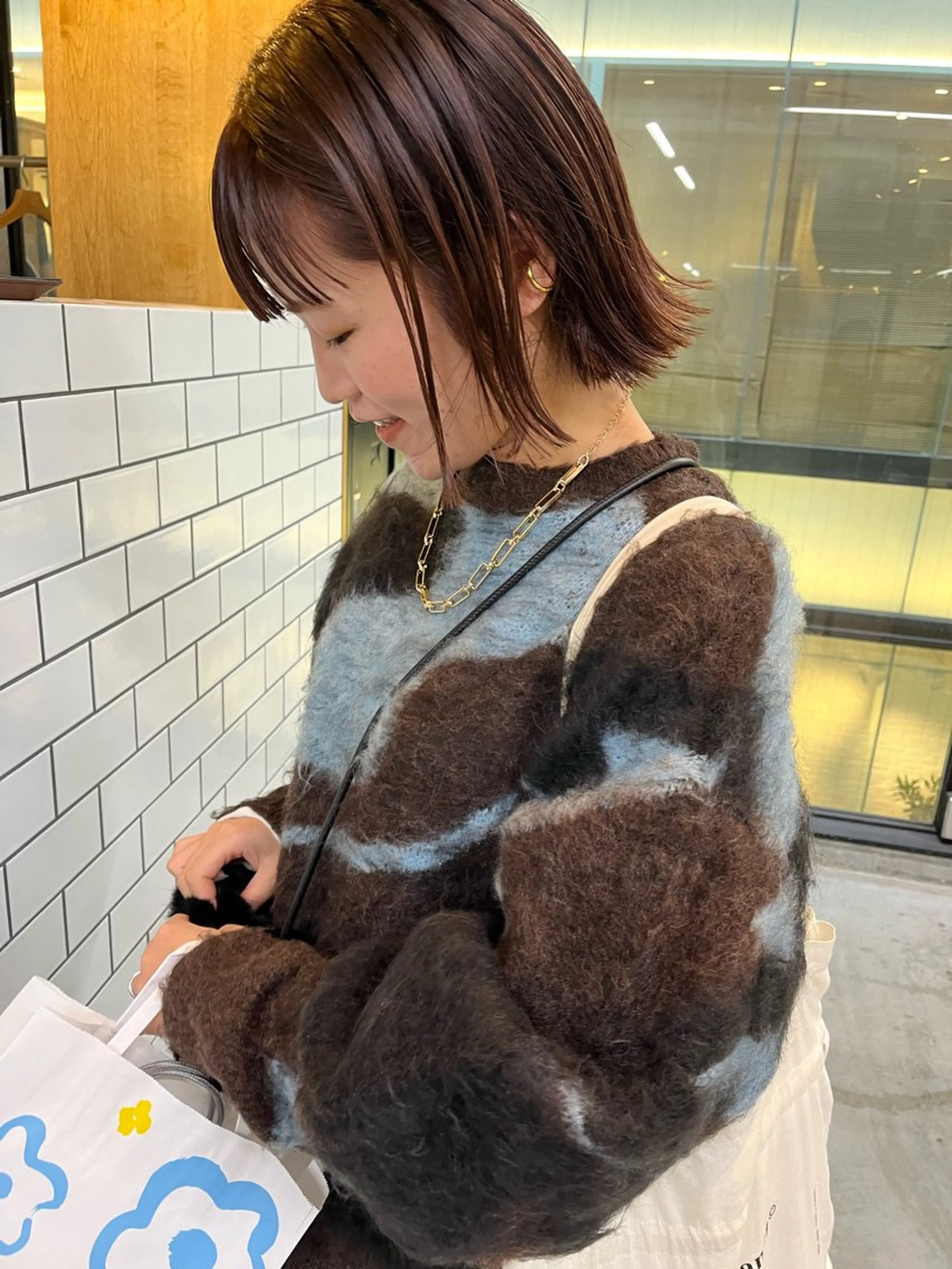 ショート カラー 細川 夕利亜のヘアスタイル