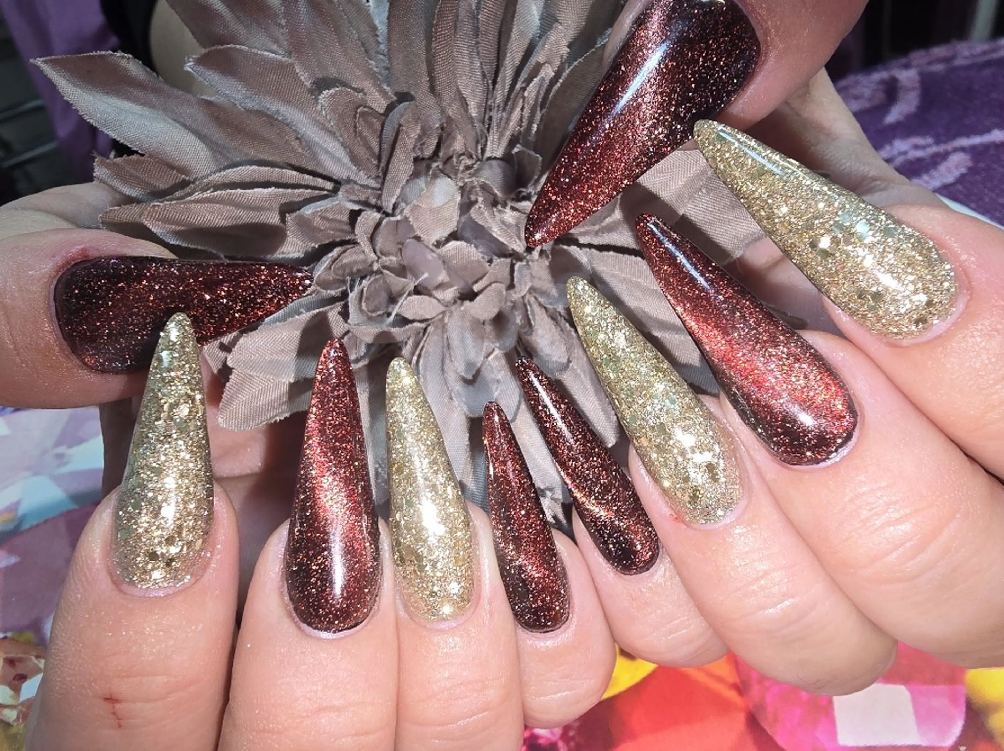 ロング ハンドネイル chakky nailsのネイルデザイン