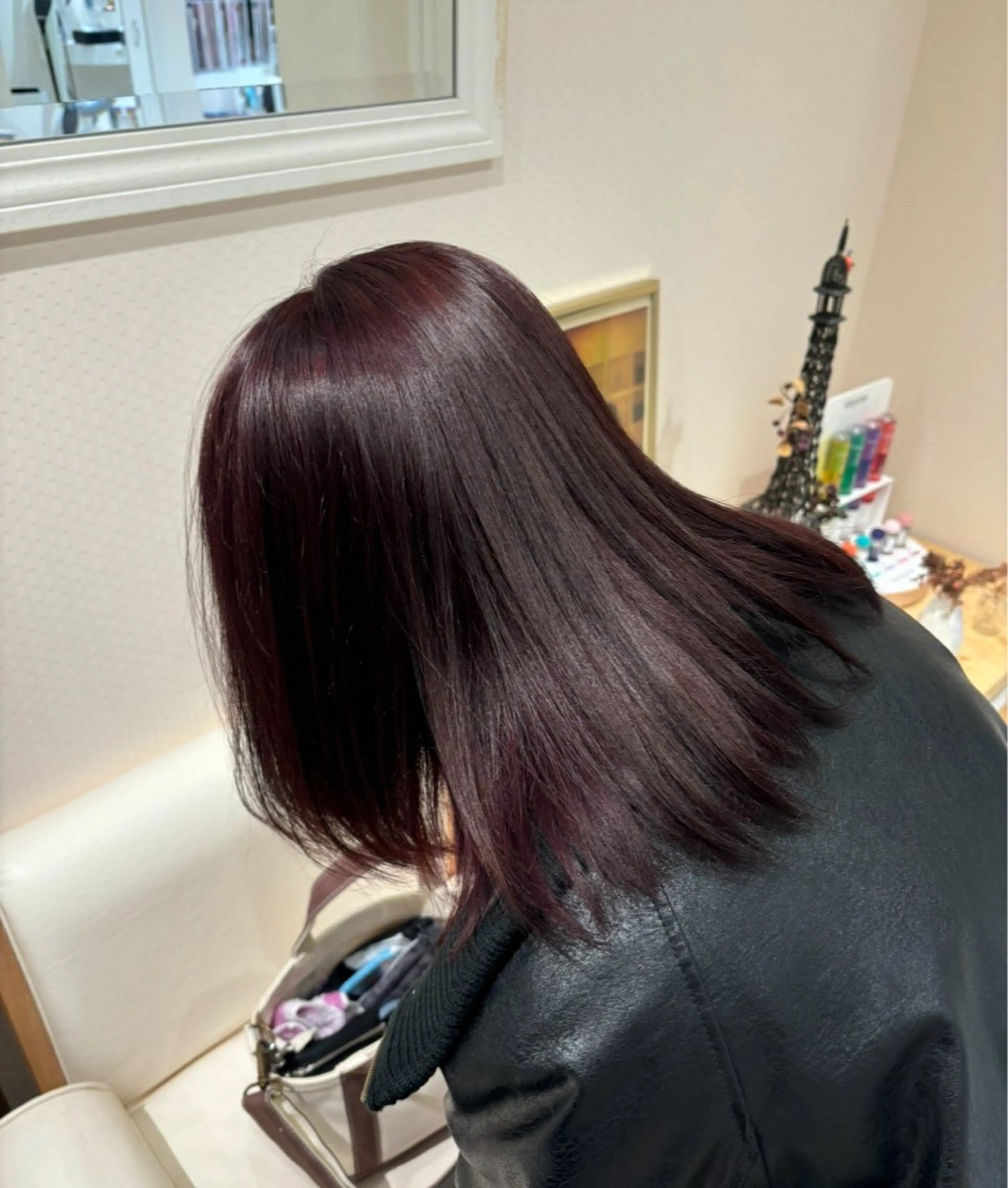 カラー レッドカラー Les Saisons EX 大宮店所属・間島 叶のヘアスタイル