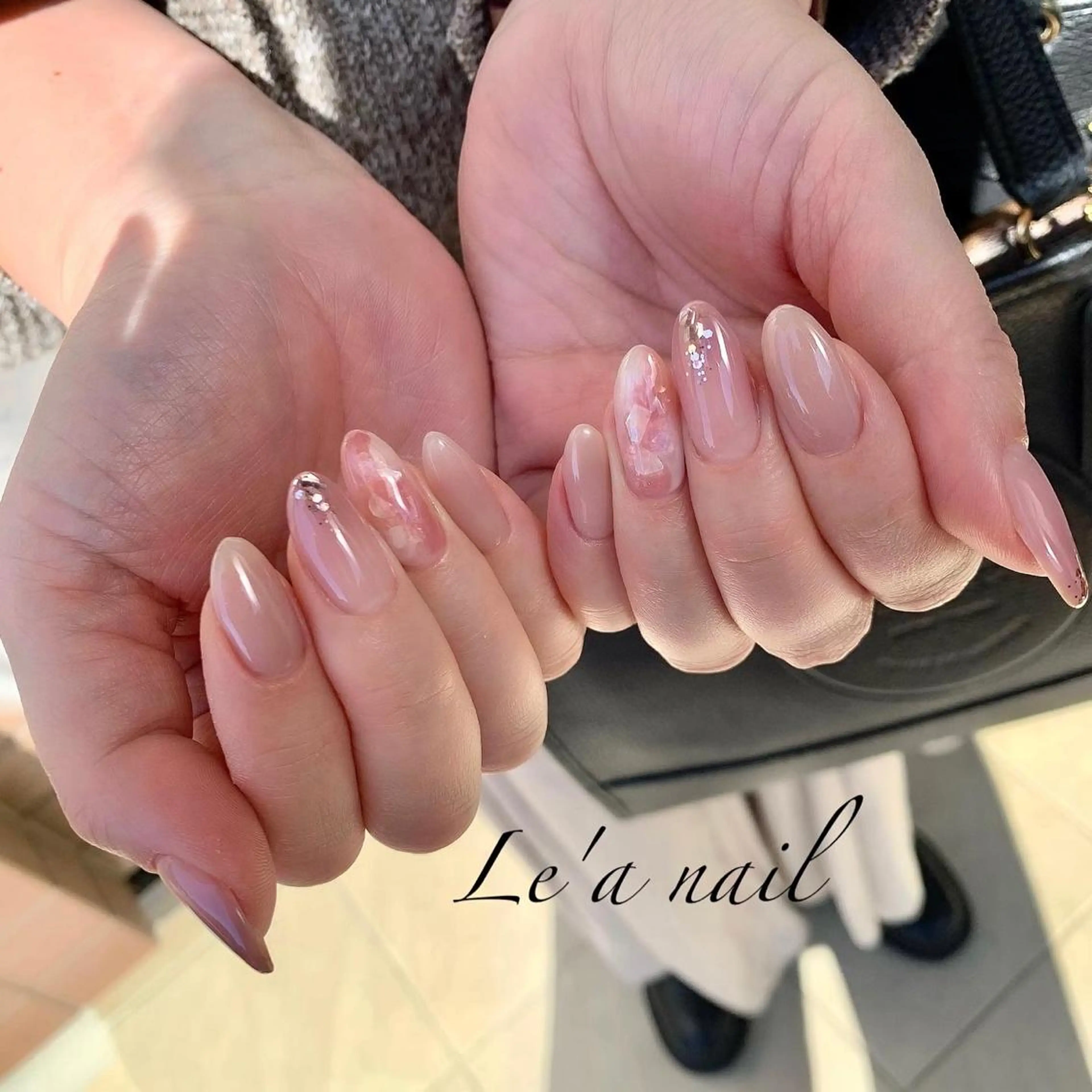 ネイル ハンドネイル 'mm所属・'mm  (ミリ) ＭＡＮＡＭＩのネイルデザイン