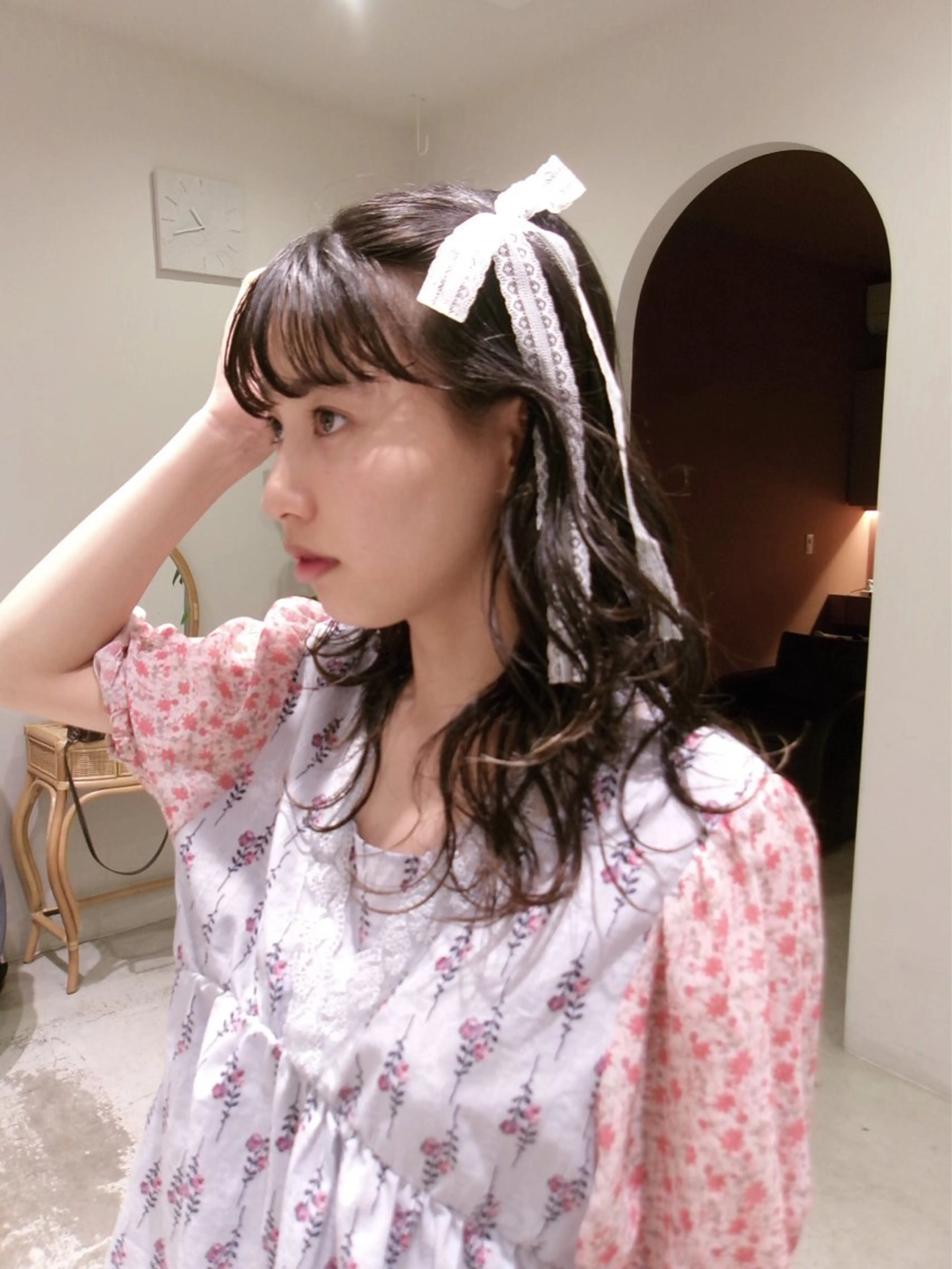ロング カラー パーマ 高桑 みひののヘアスタイル