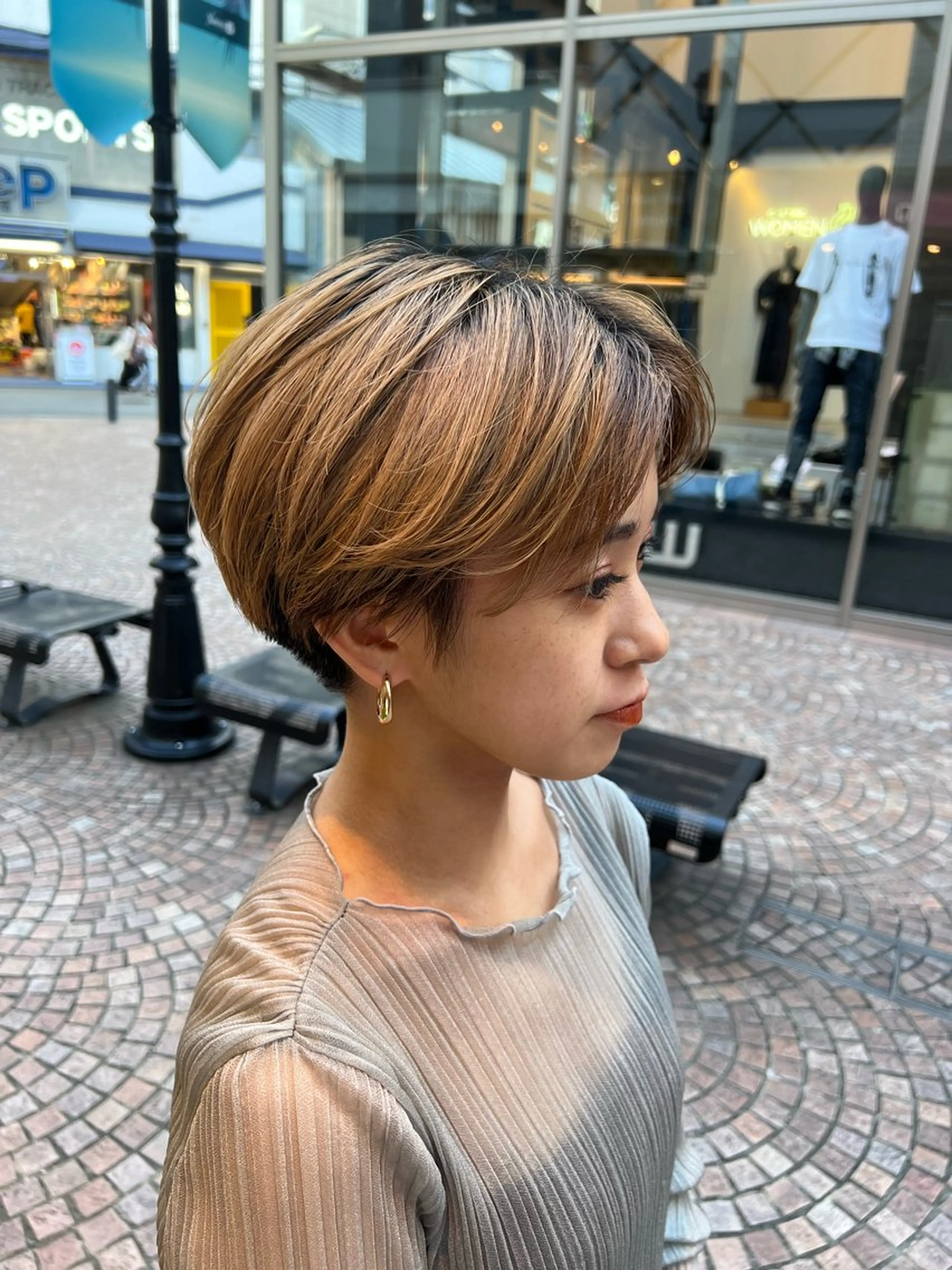 ショート Maison Blanc西宮阪急店所属・小野まさや /ショートカットのヘアスタイル