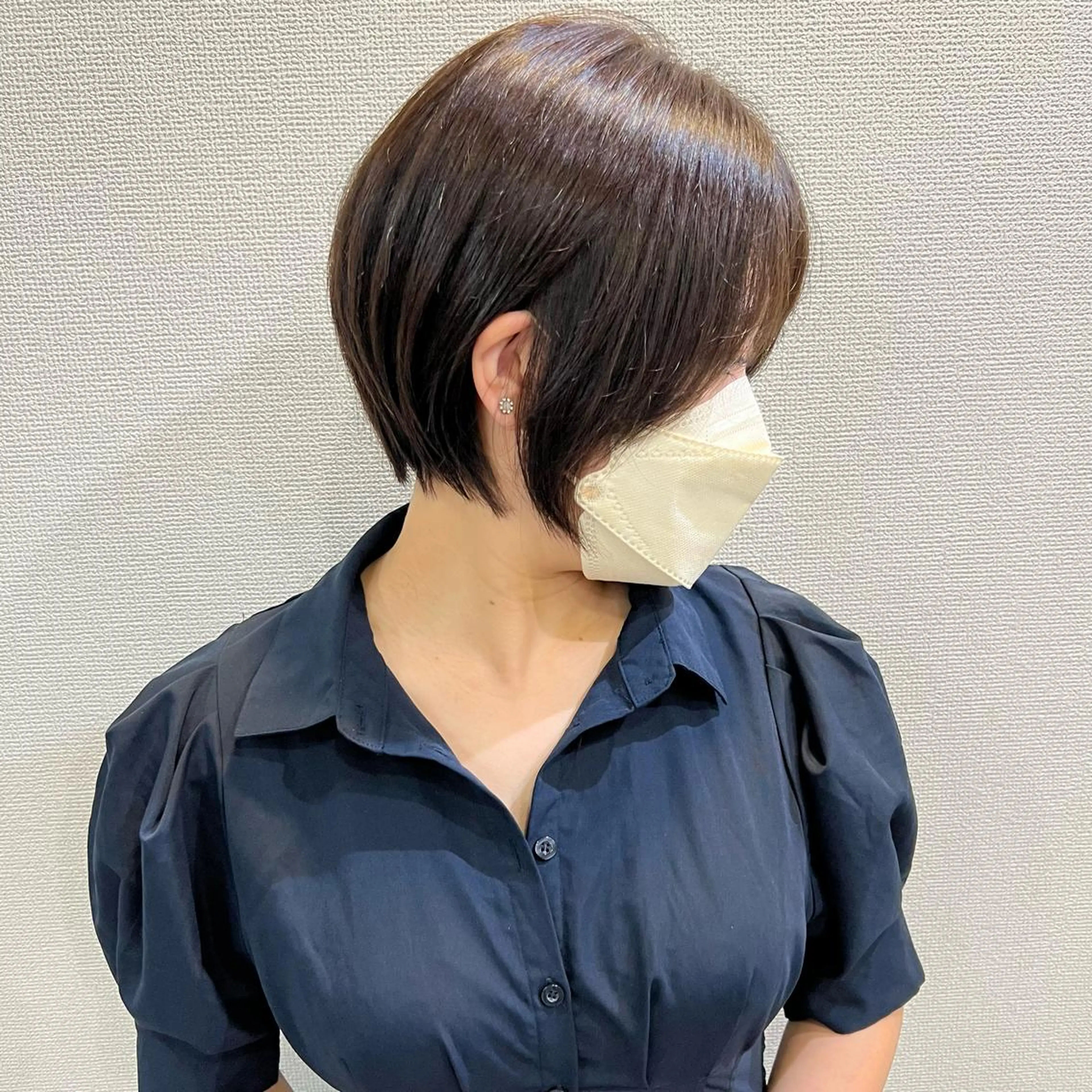 ショート カラー カット ヘアカラー _WHITE所属・黒川 陵のヘアスタイル