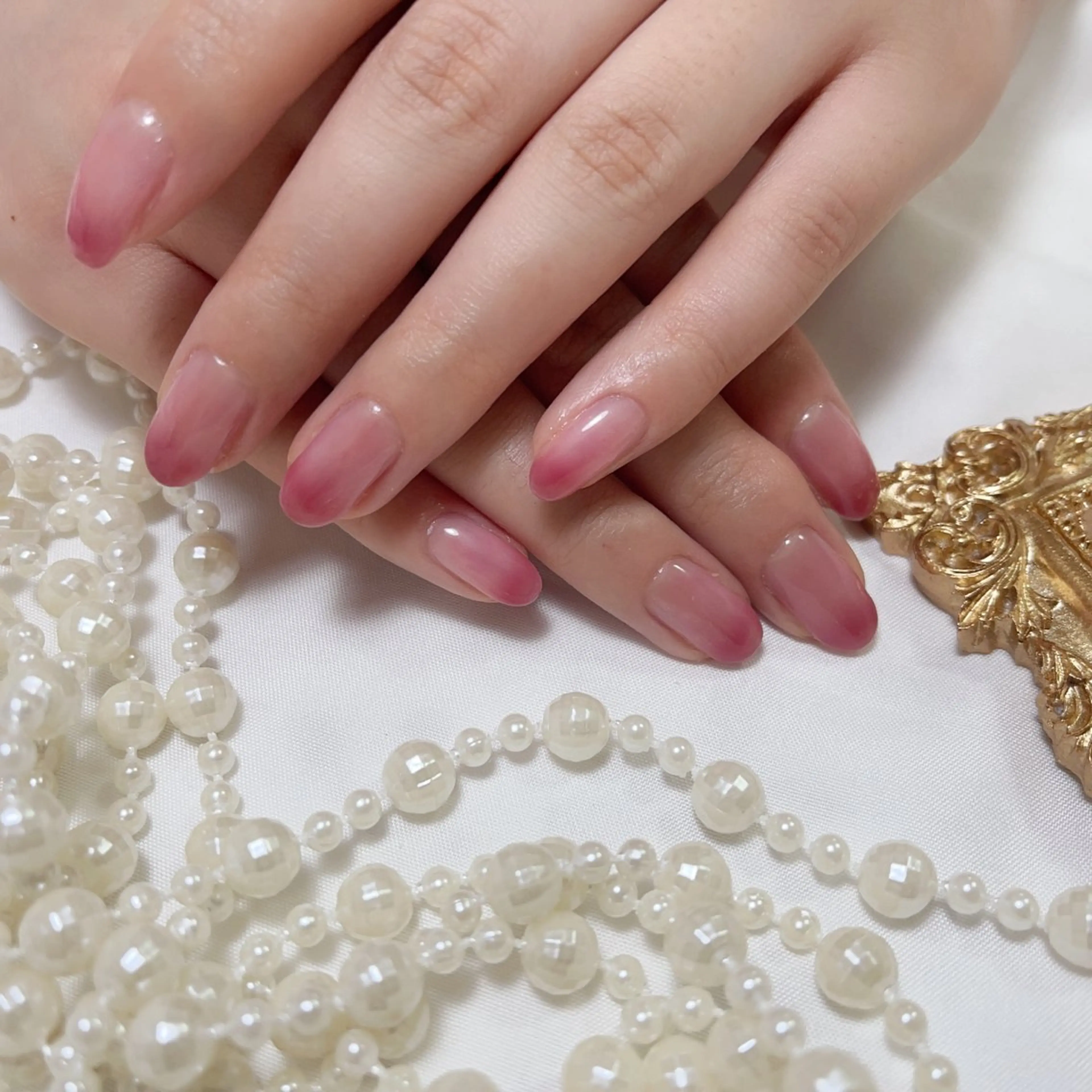 ネイル ハンドネイル ハンドケア さくら💮💮 【オフ無料】のネイルデザイン