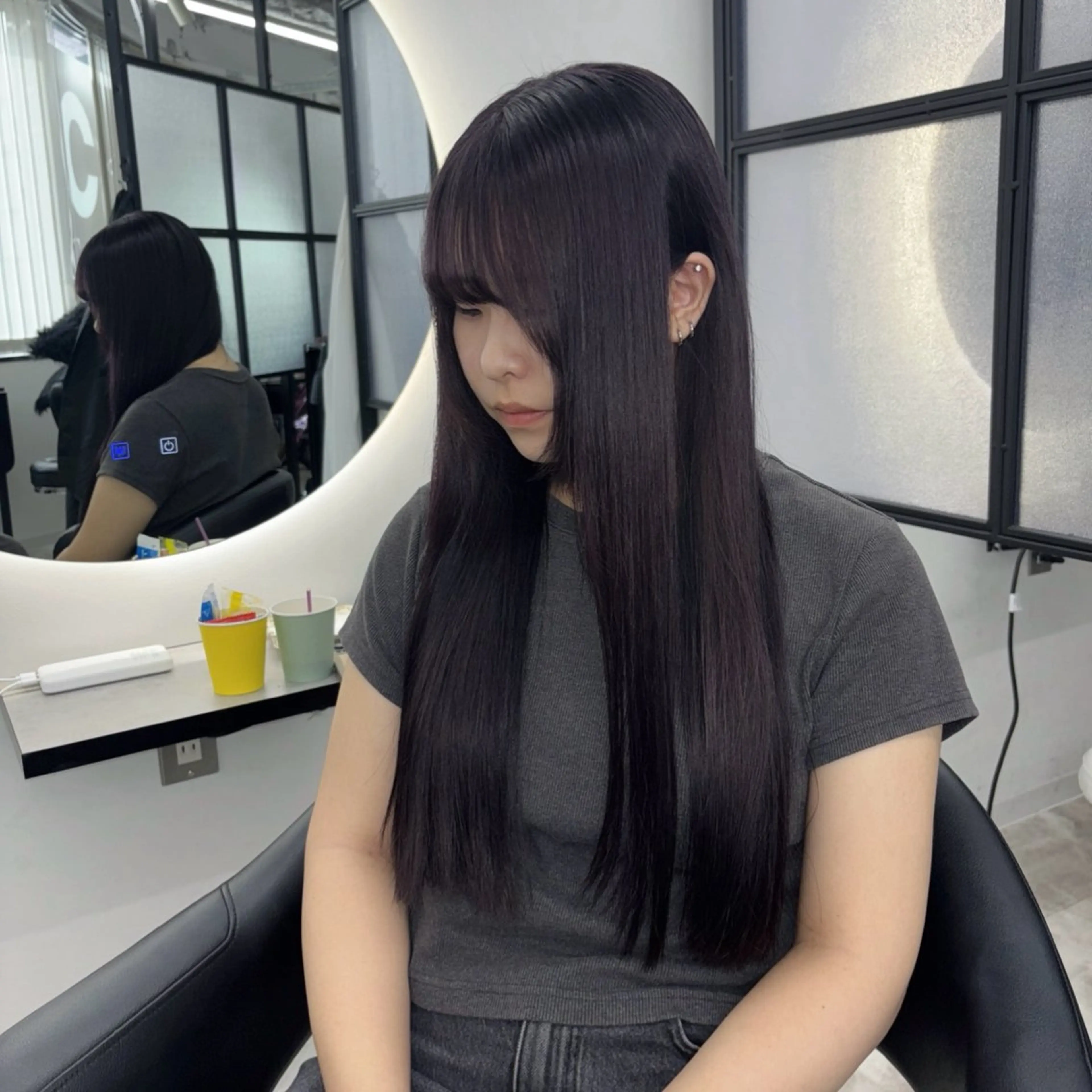 ロング カラー ヘアカラー Ren. 🦋デザインカラーのヘアスタイル