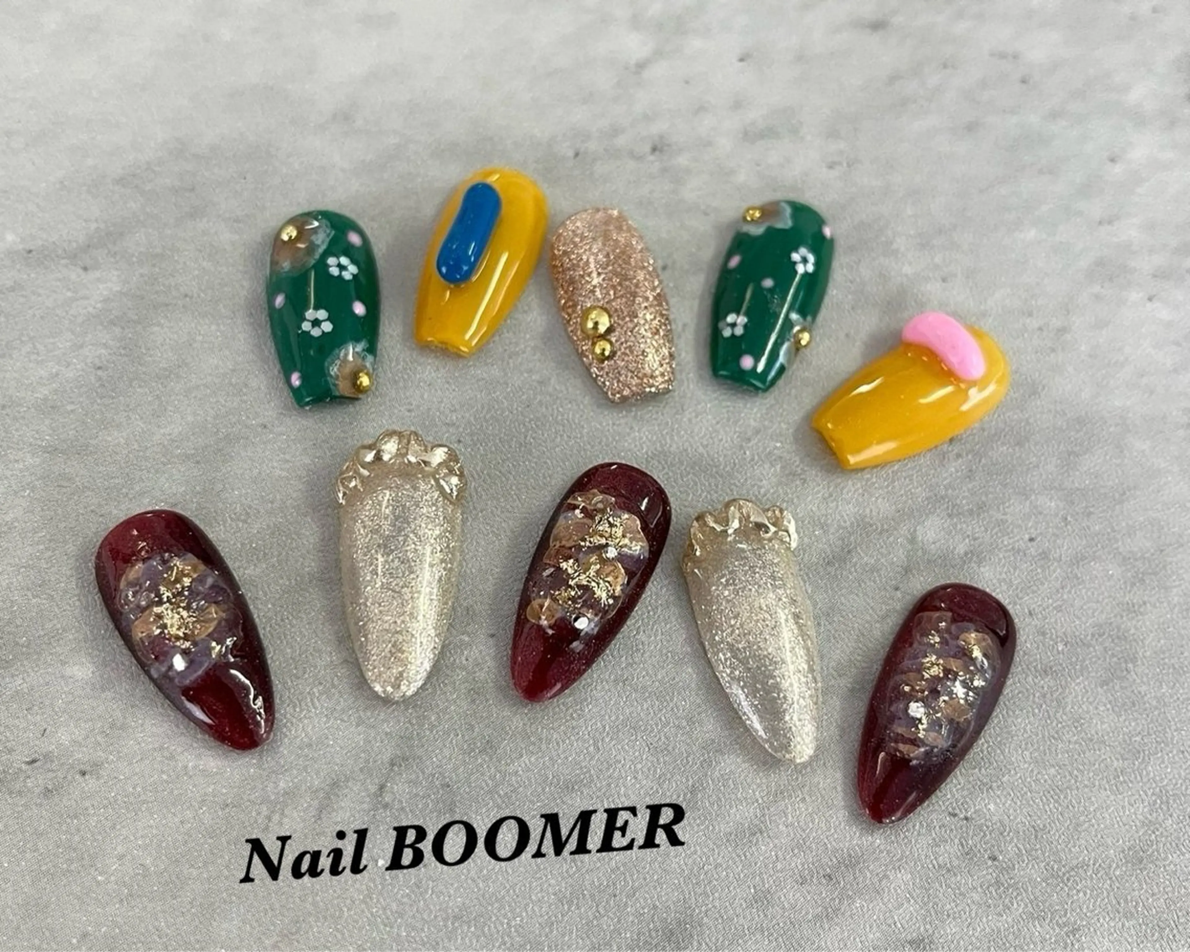 ネイル ハンドネイル ネイル ブーマーのネイルデザイン