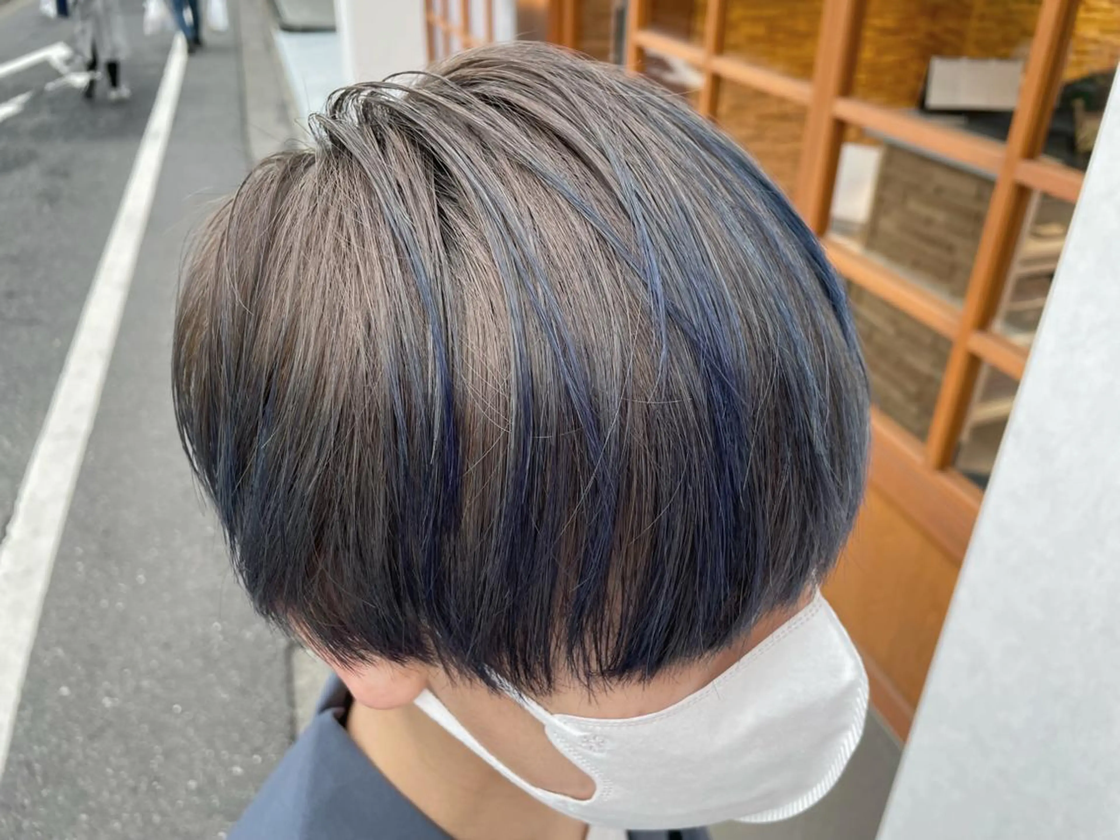 ショート カラー メンズ カット ヘアカラー トリートメント 【店長】 草間大輔のヘアスタイル