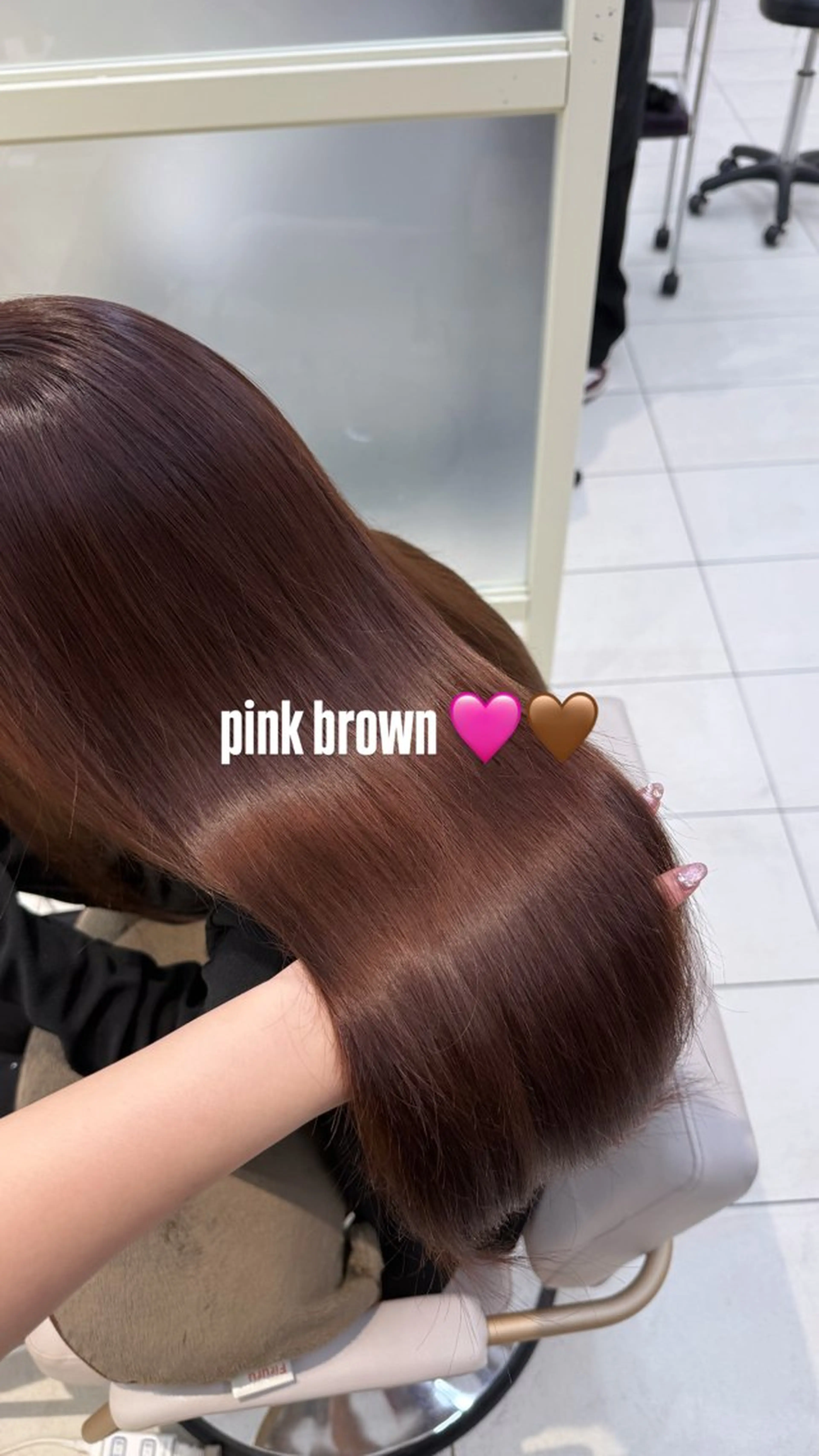 セミロング ヘアカラー ‎🤍透明感×ツヤ髪 / Saki‎🤍のヘアスタイル