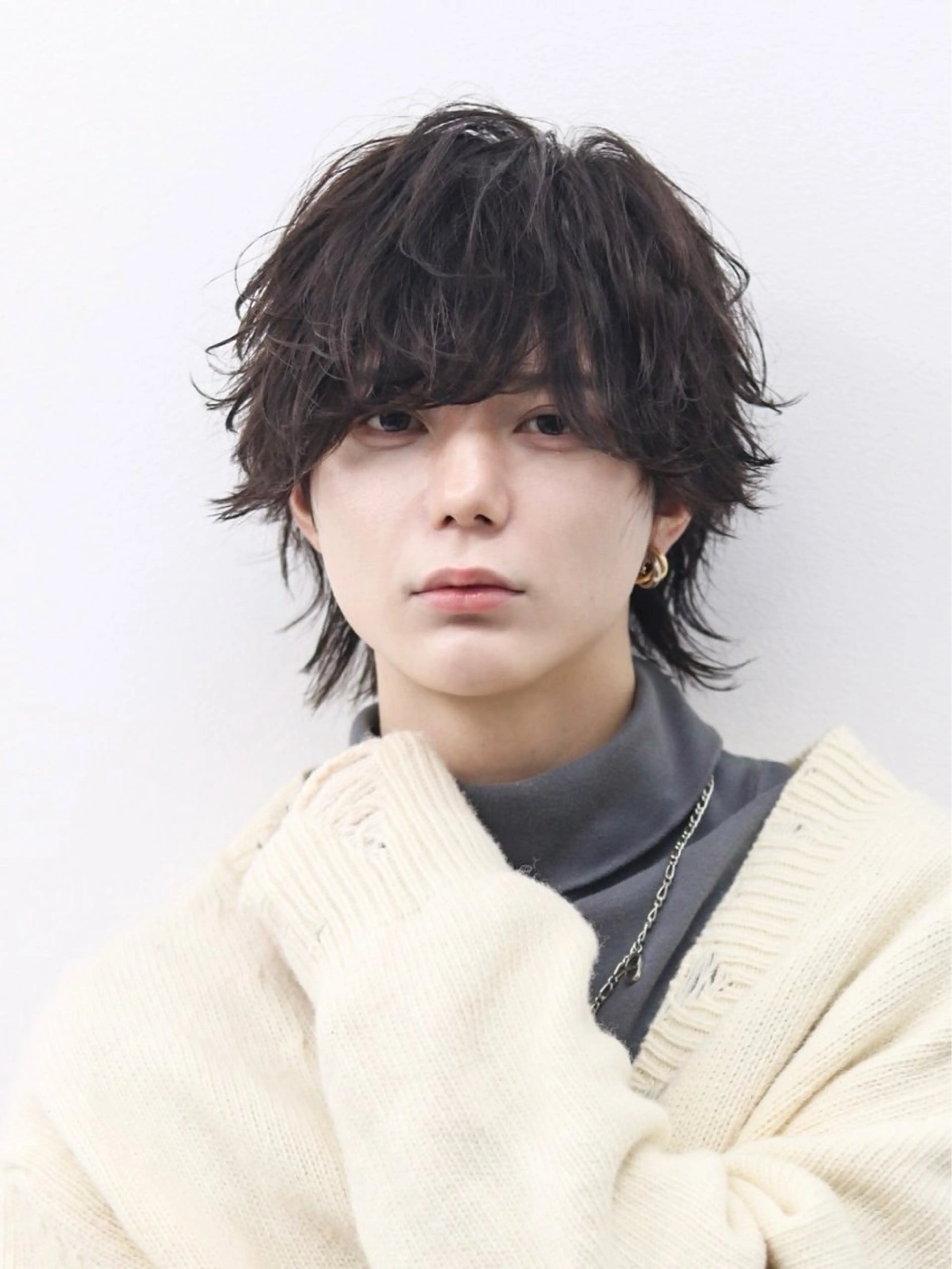 ミディアム カラー パーマ ヘアアレンジ メンズ 似合わせカット メンズ特化❤️🔥 RIKU❤️🔥のヘアスタイル