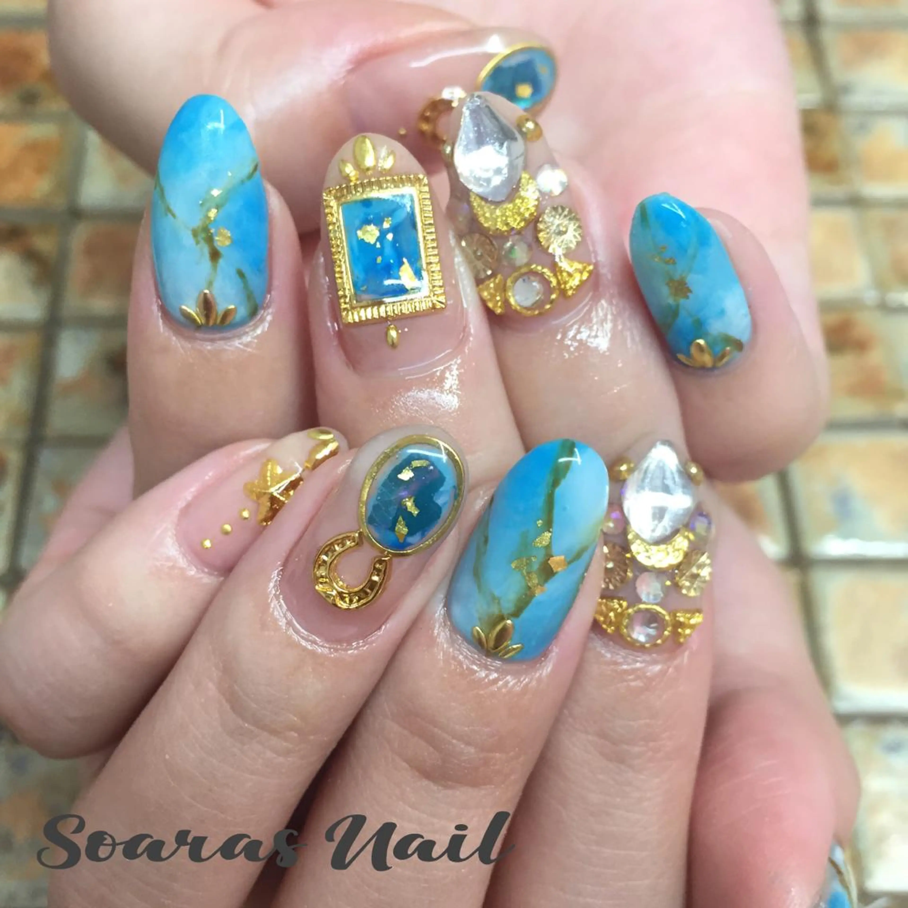 ネイル ジェルネイル soaras nailのネイルデザイン