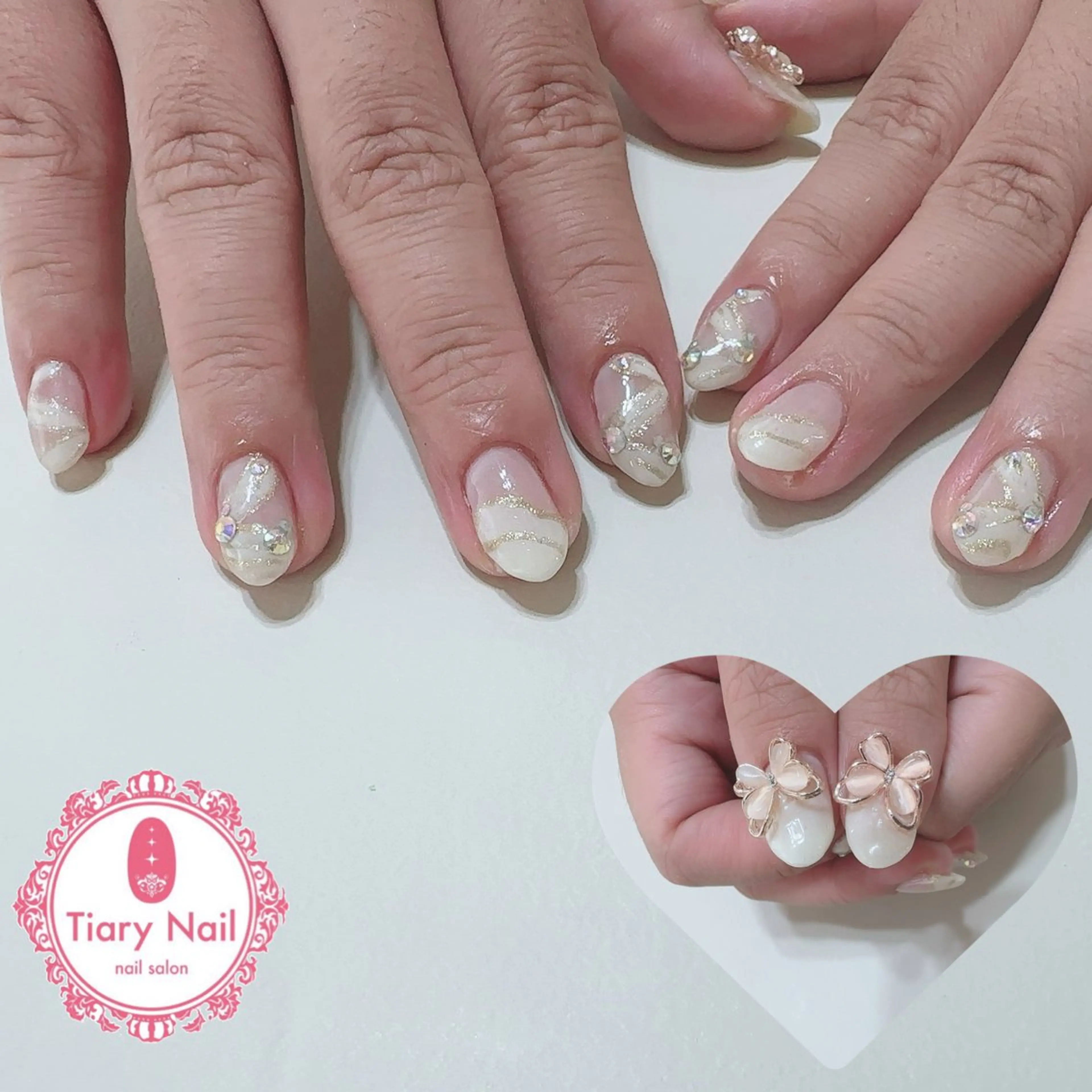 ネイル tiarynail K Kのネイルデザイン