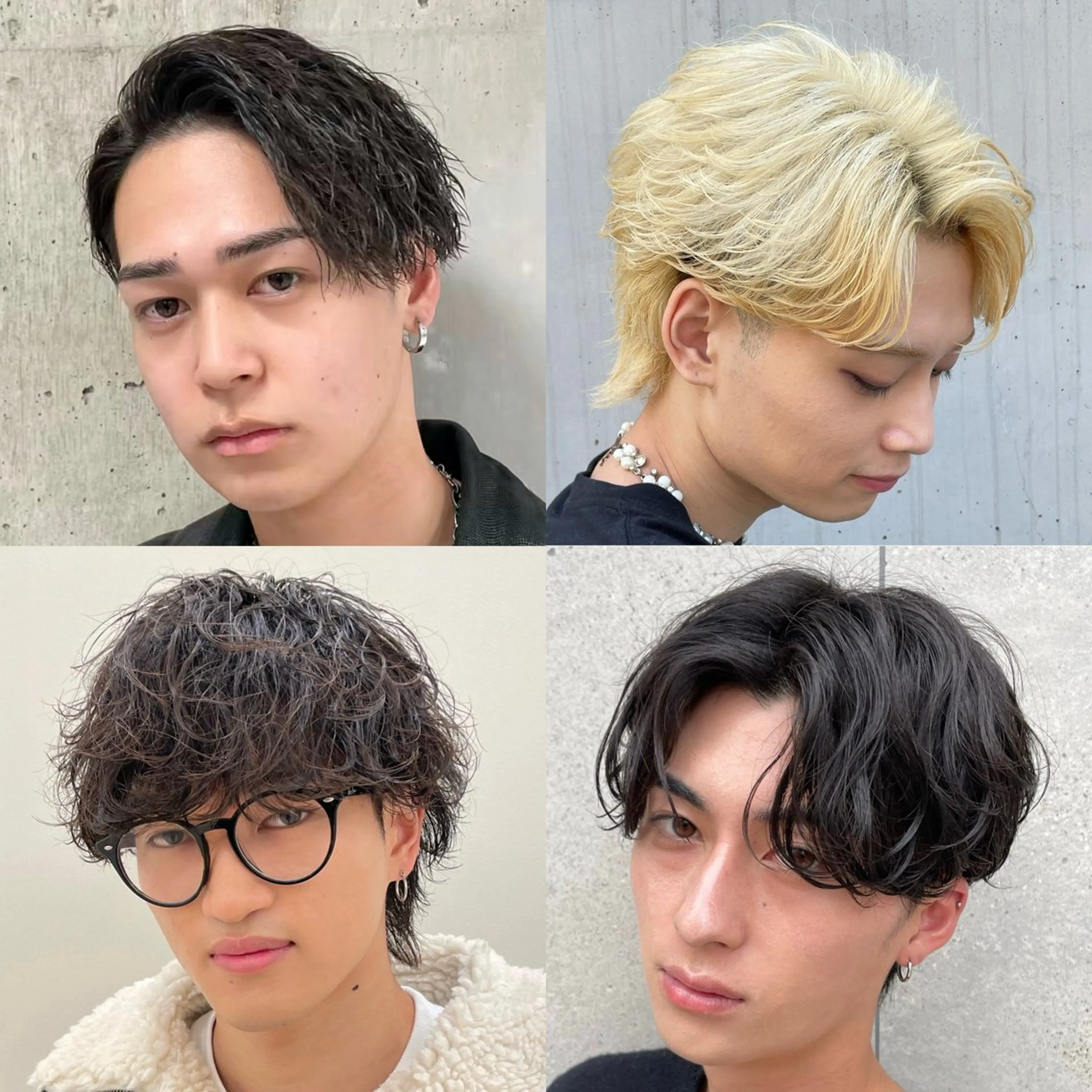 ショート カラー パーマ ヘアアレンジ メンズ カット パーマ トリートメント ヘアセット 亀井隆汰/メンズ専門 パーマ特化美容師のヘアスタイル