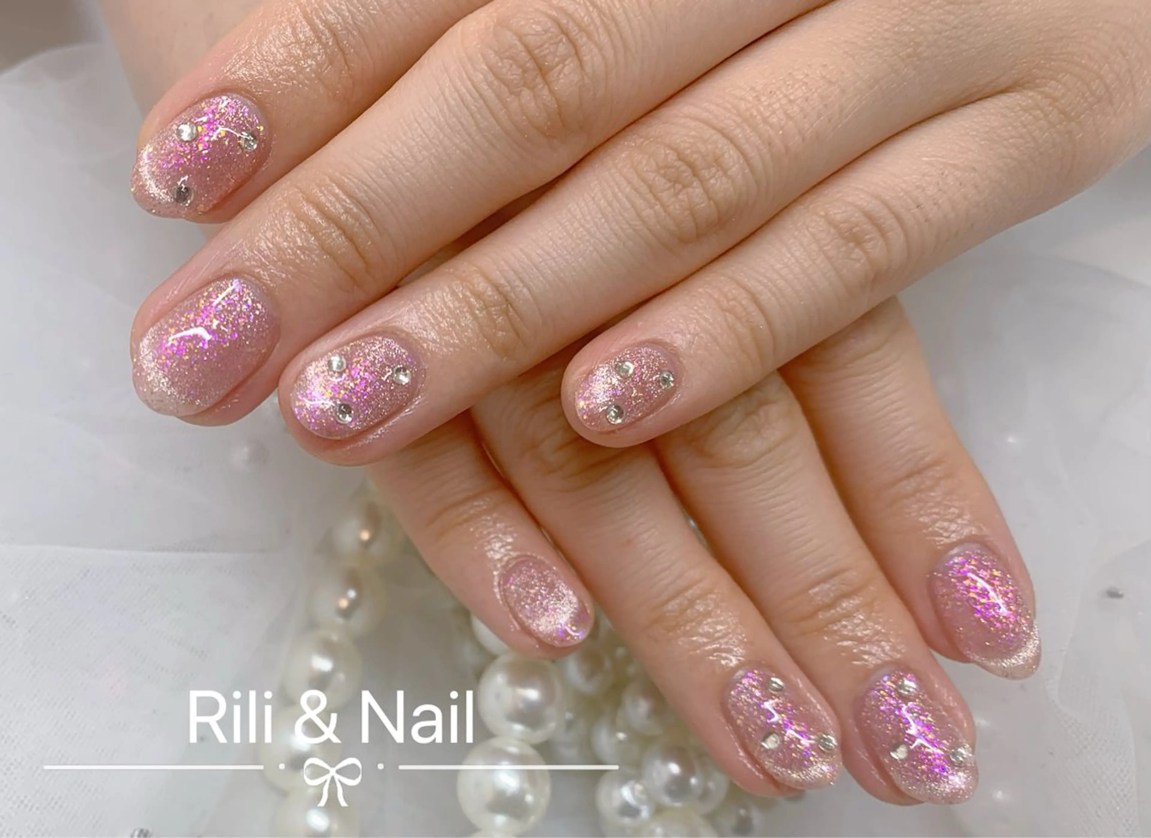 ネイル ハンドネイル Rili nail eyelash所属・Rili🎀 Nailのネイルデザイン