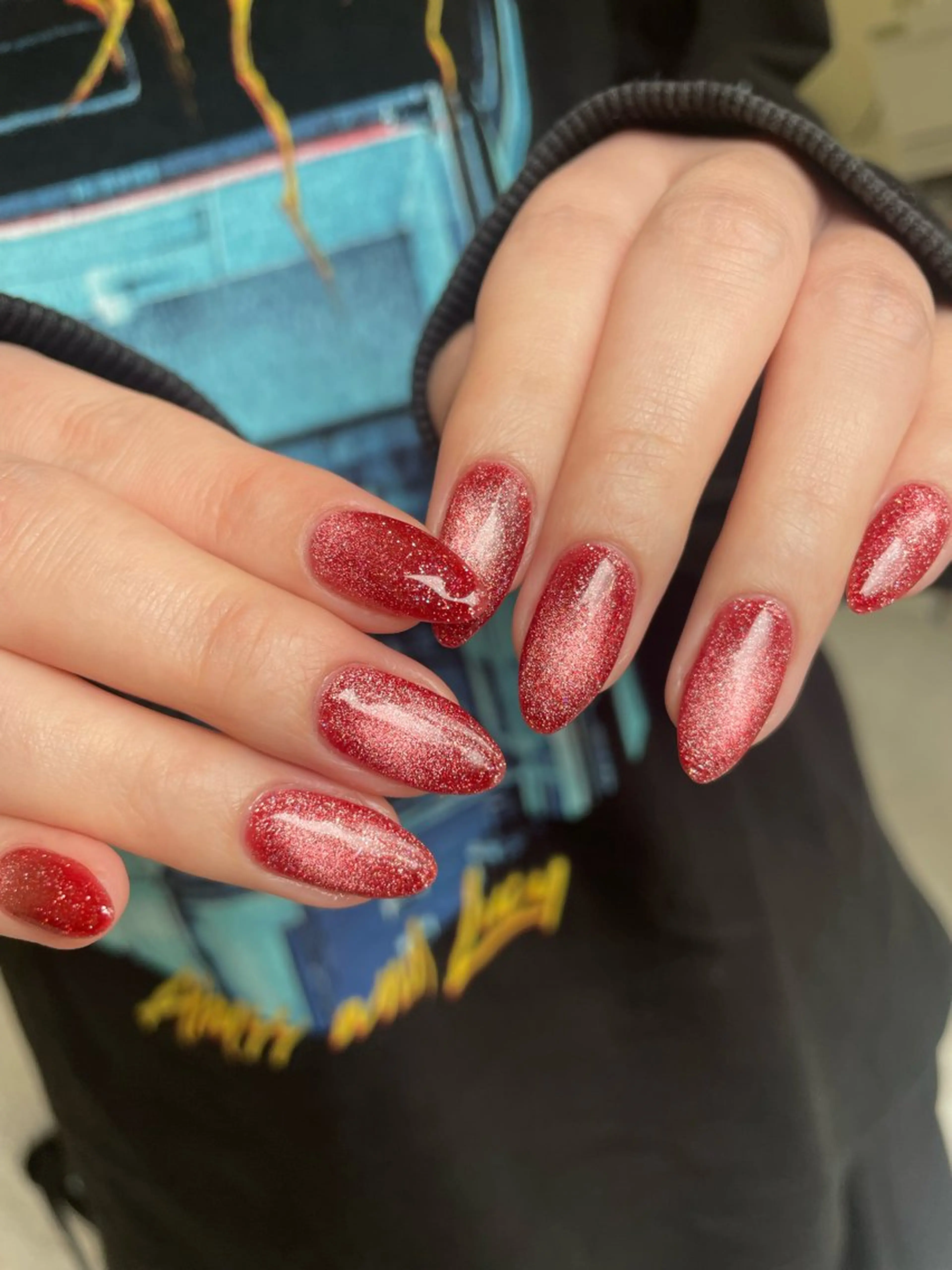 ネイル フラッシュネイル フラッシュマグ ハンドネイル Hisaka Mikiのネイルデザイン