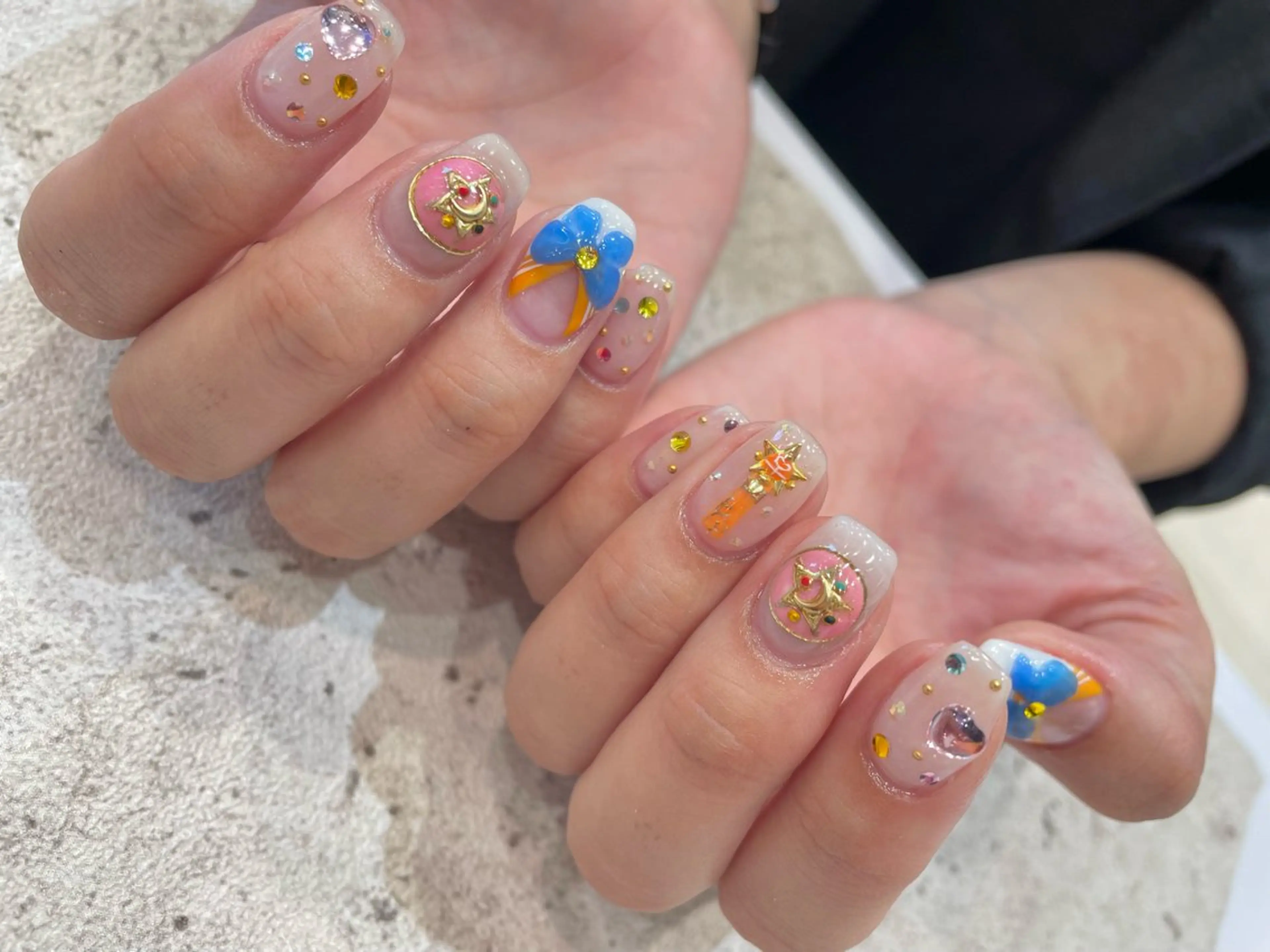 ネイル 持ち込み ハンドネイル Ash関内ネイリスト 荒木のネイルデザイン