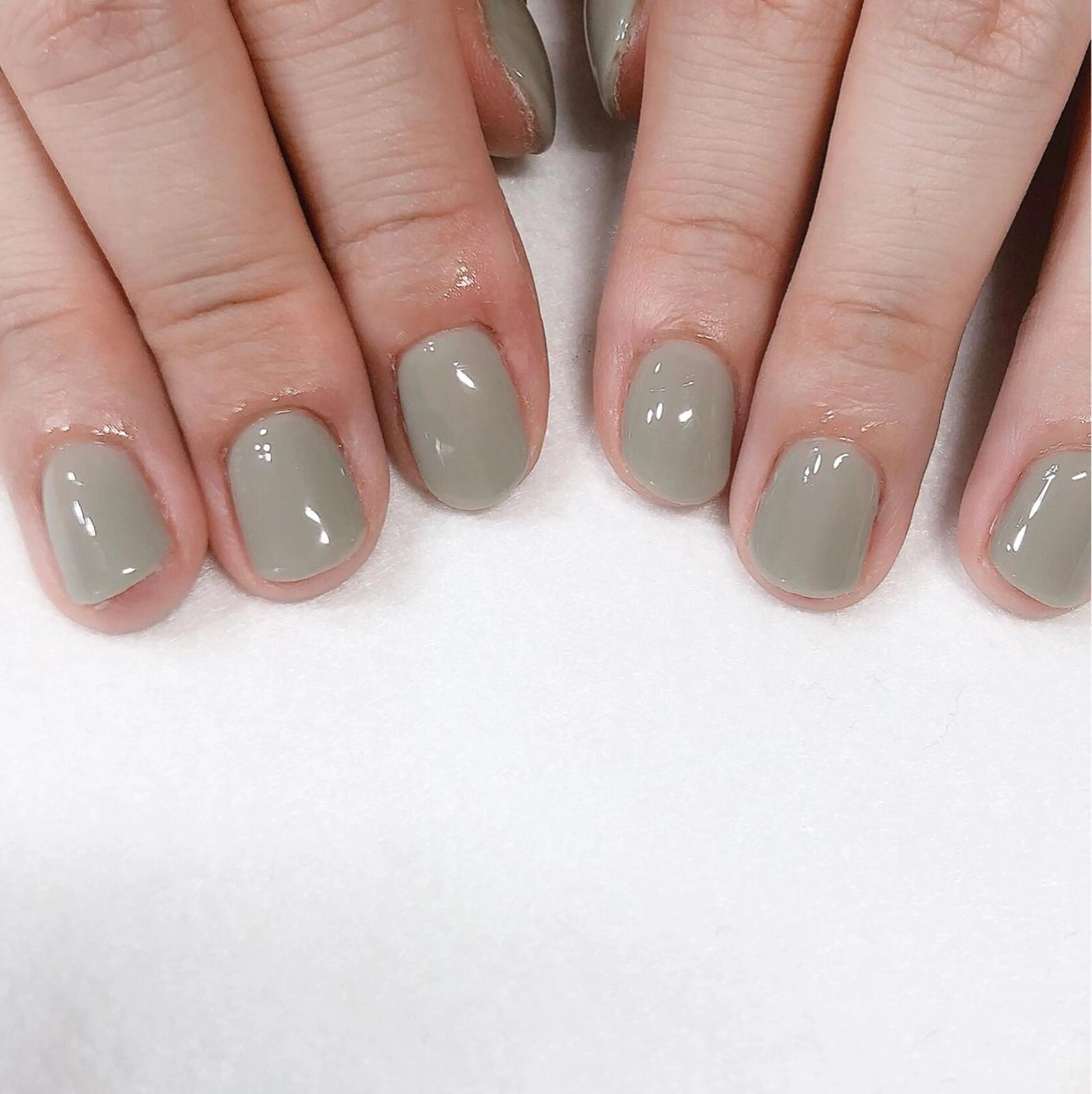 ネイル ワンカラーネイル 東 千夏のネイルデザイン