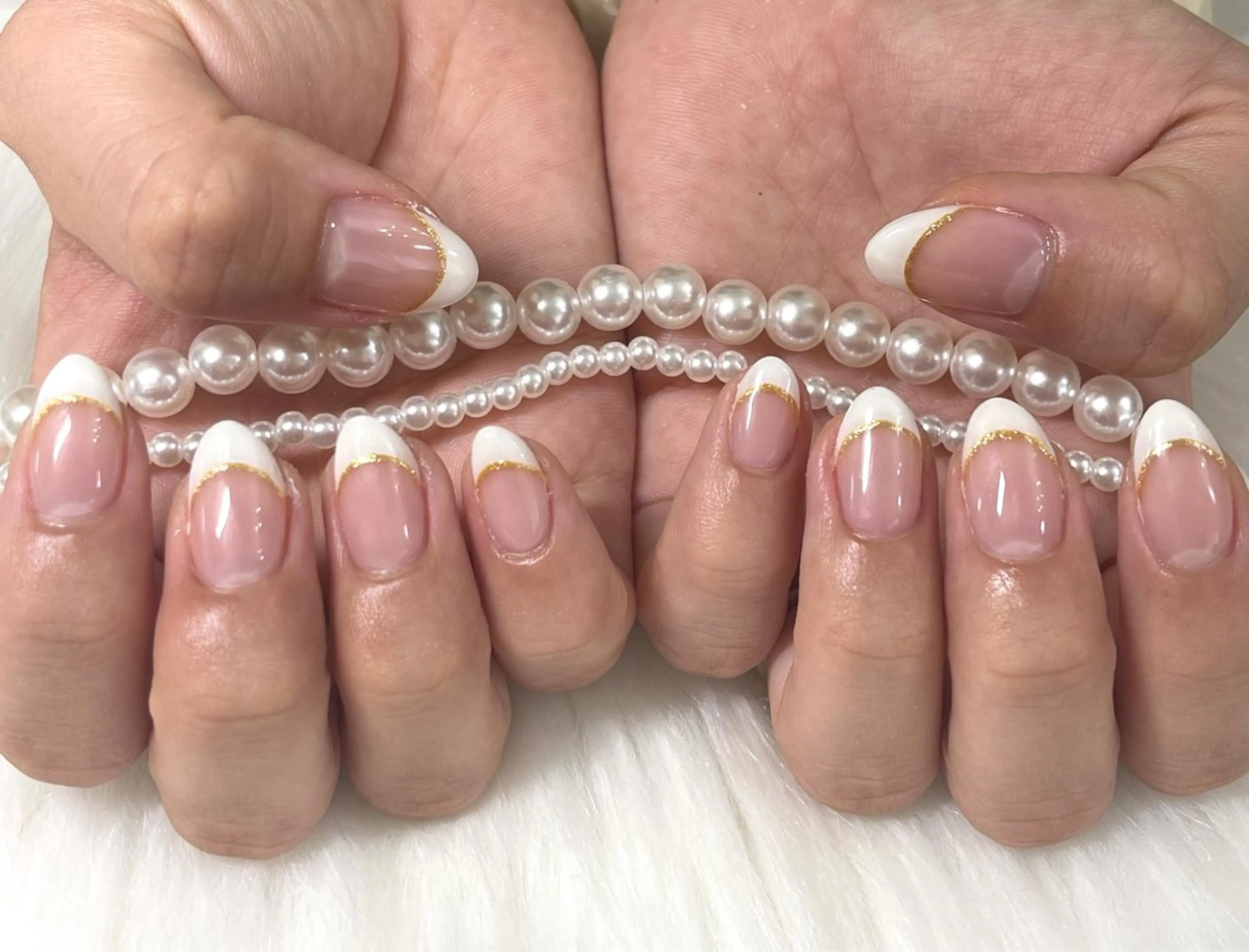 フレンチネイルの写真