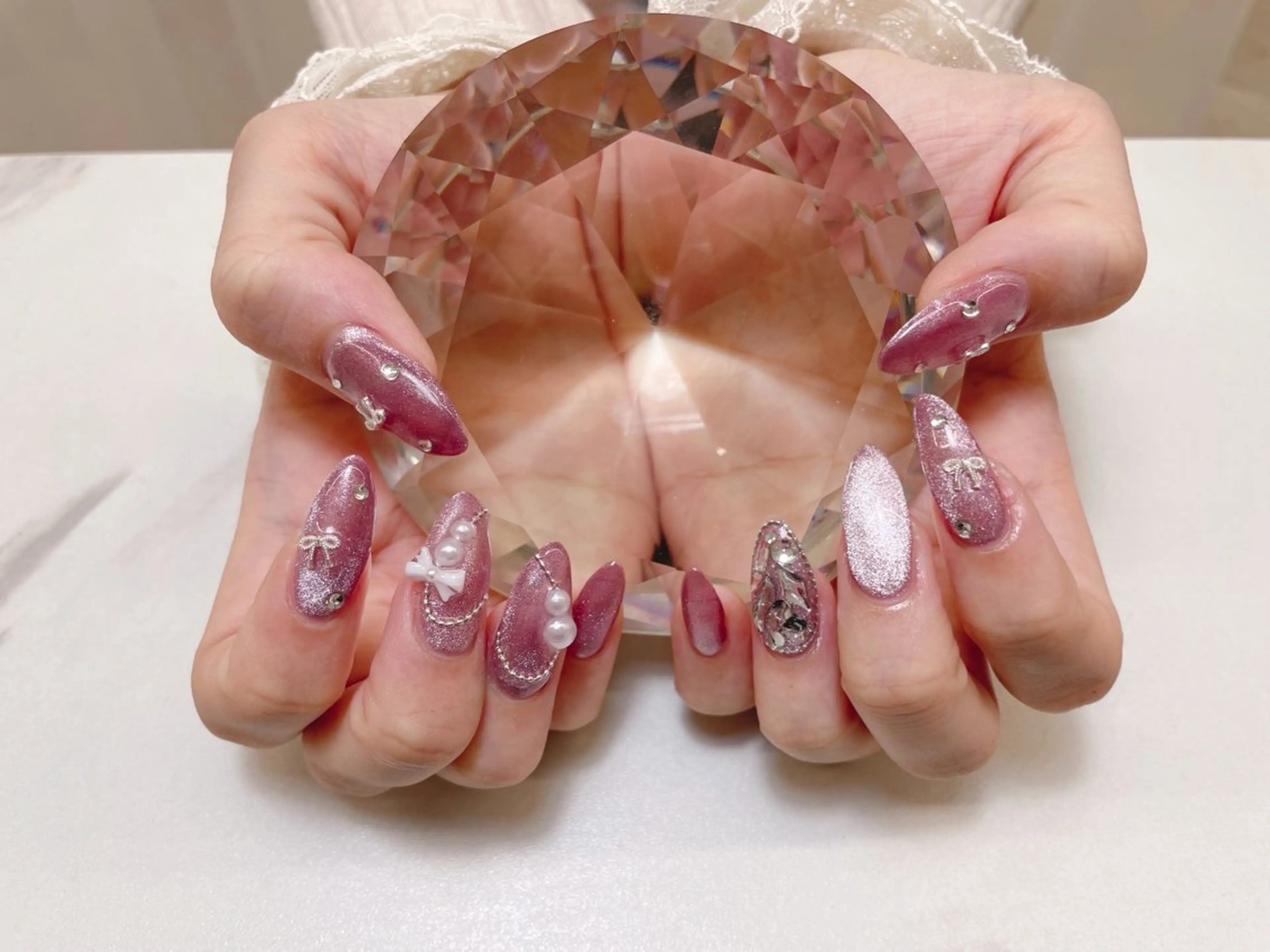 ネイル ハンドネイル さき🌼 堺筋本町ネイルサロンのネイルデザイン