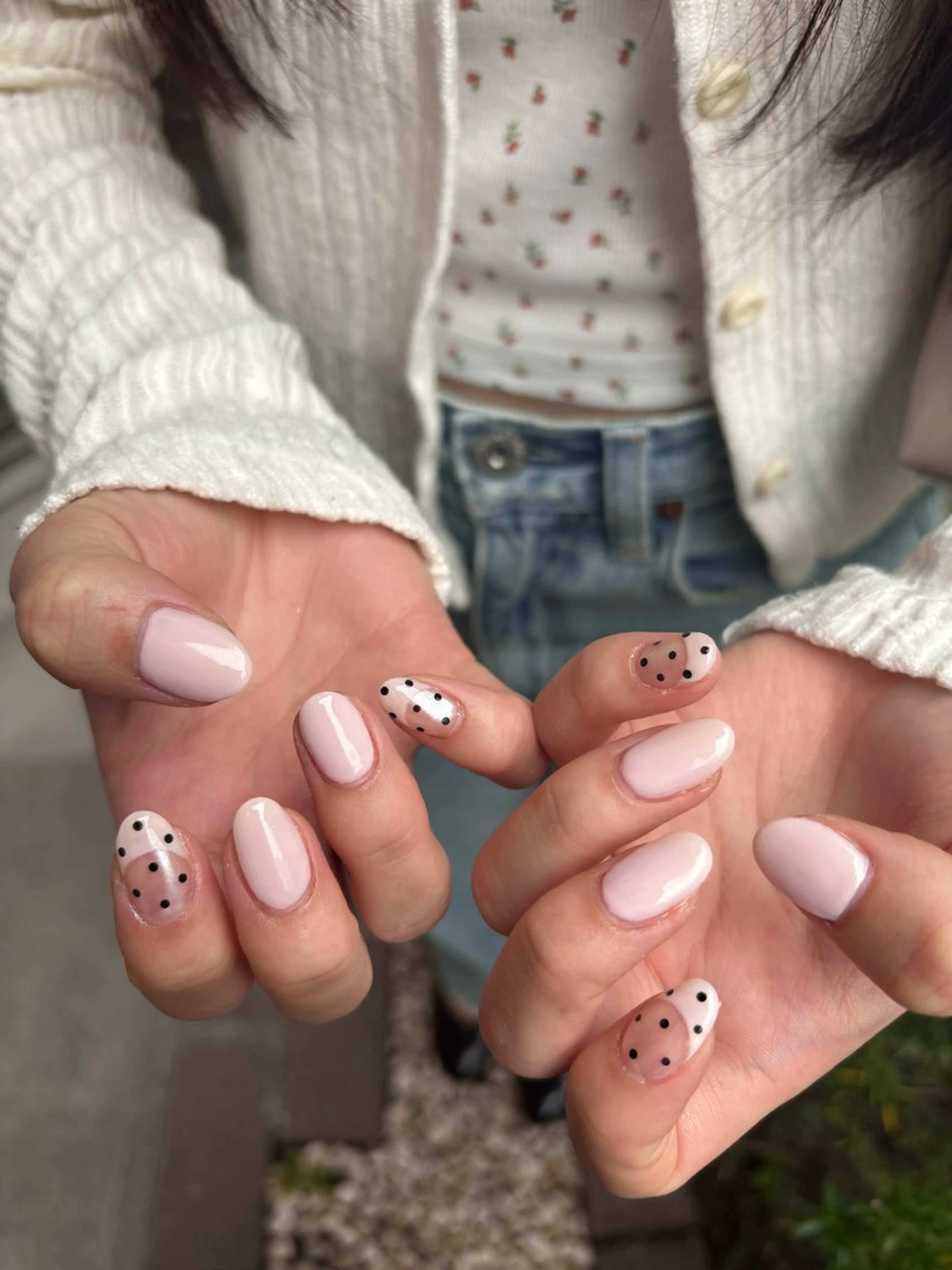 ネイル 倫実/スカルプ /ガーリー/個性派のネイルデザイン