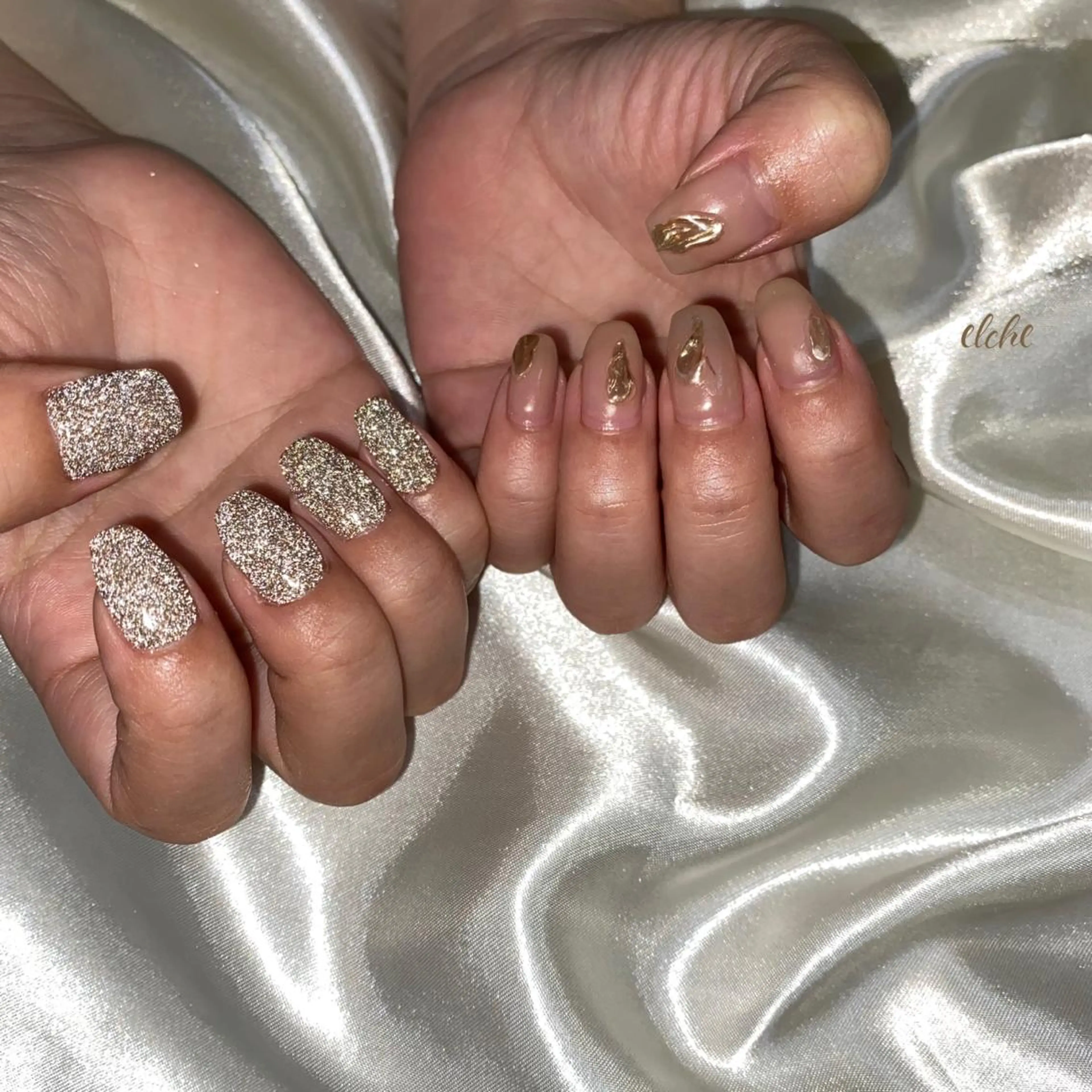 ネイル フラッシュネイル Rio 𓍼のネイルデザイン