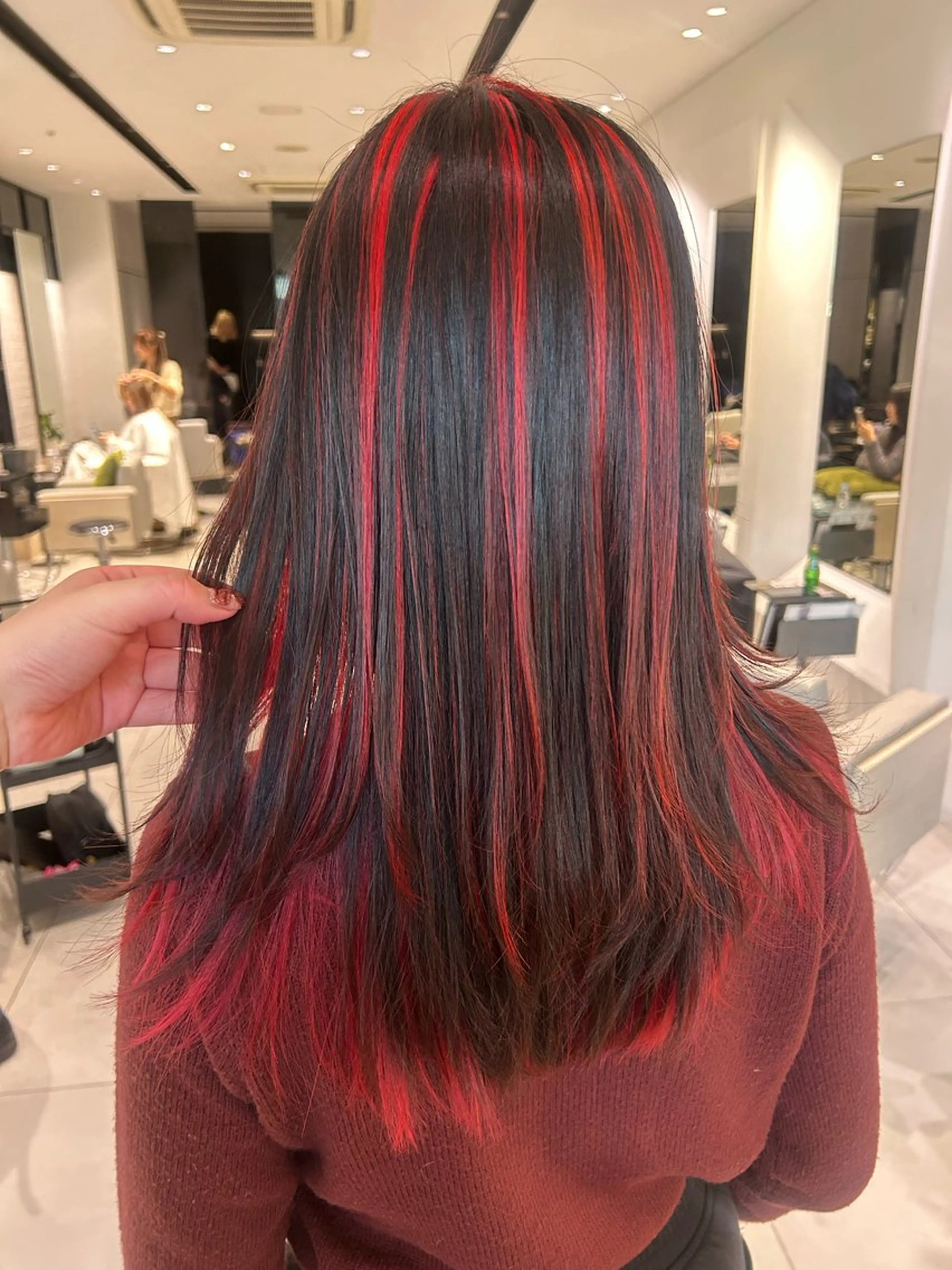 ロング ヘアカラー 艶カラーリスト 🌈銀座🌈牛込萌香のヘアスタイル