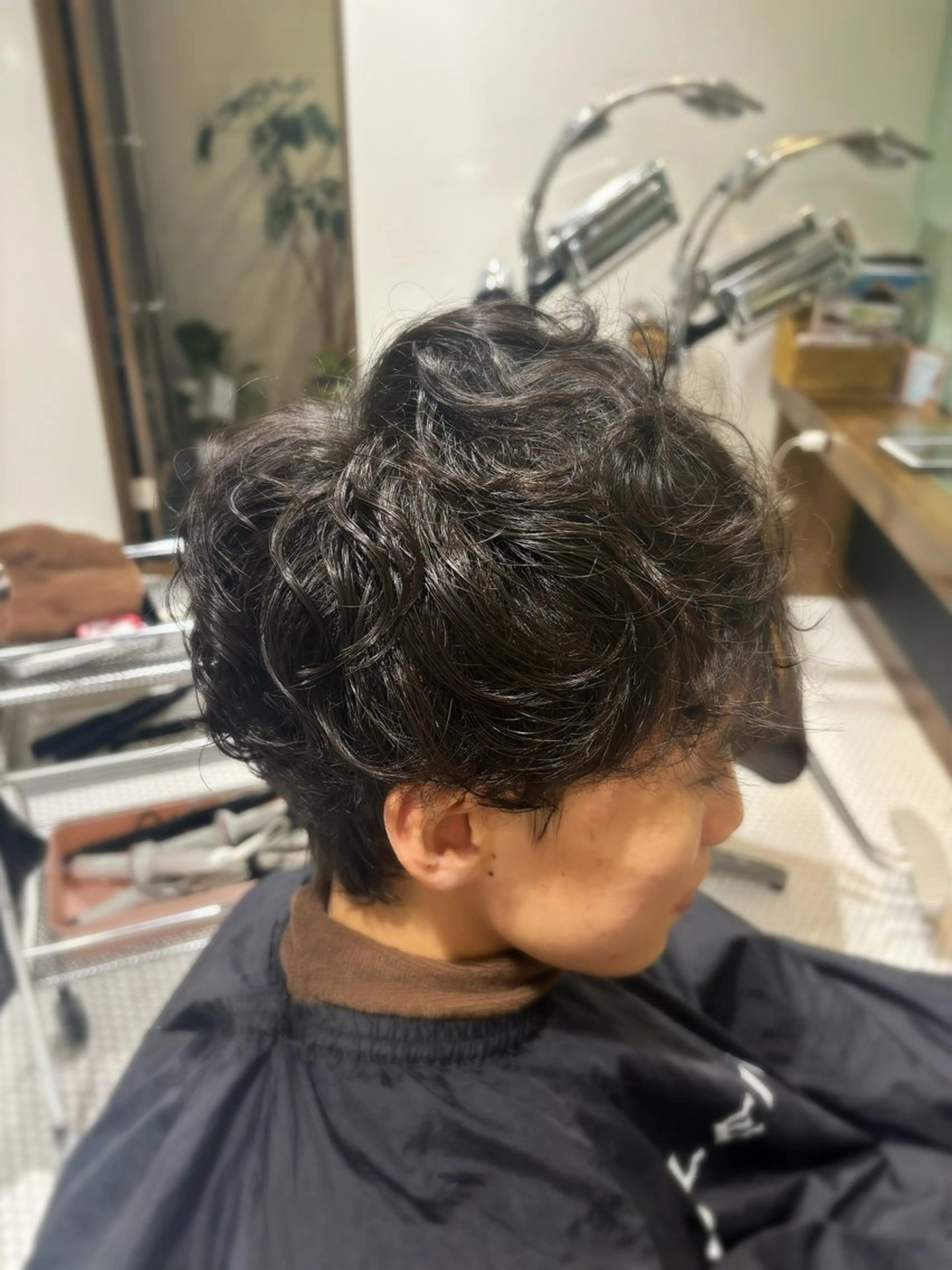 メンズ レイヤーカット/艶髪 /パーマaikoのヘアスタイル