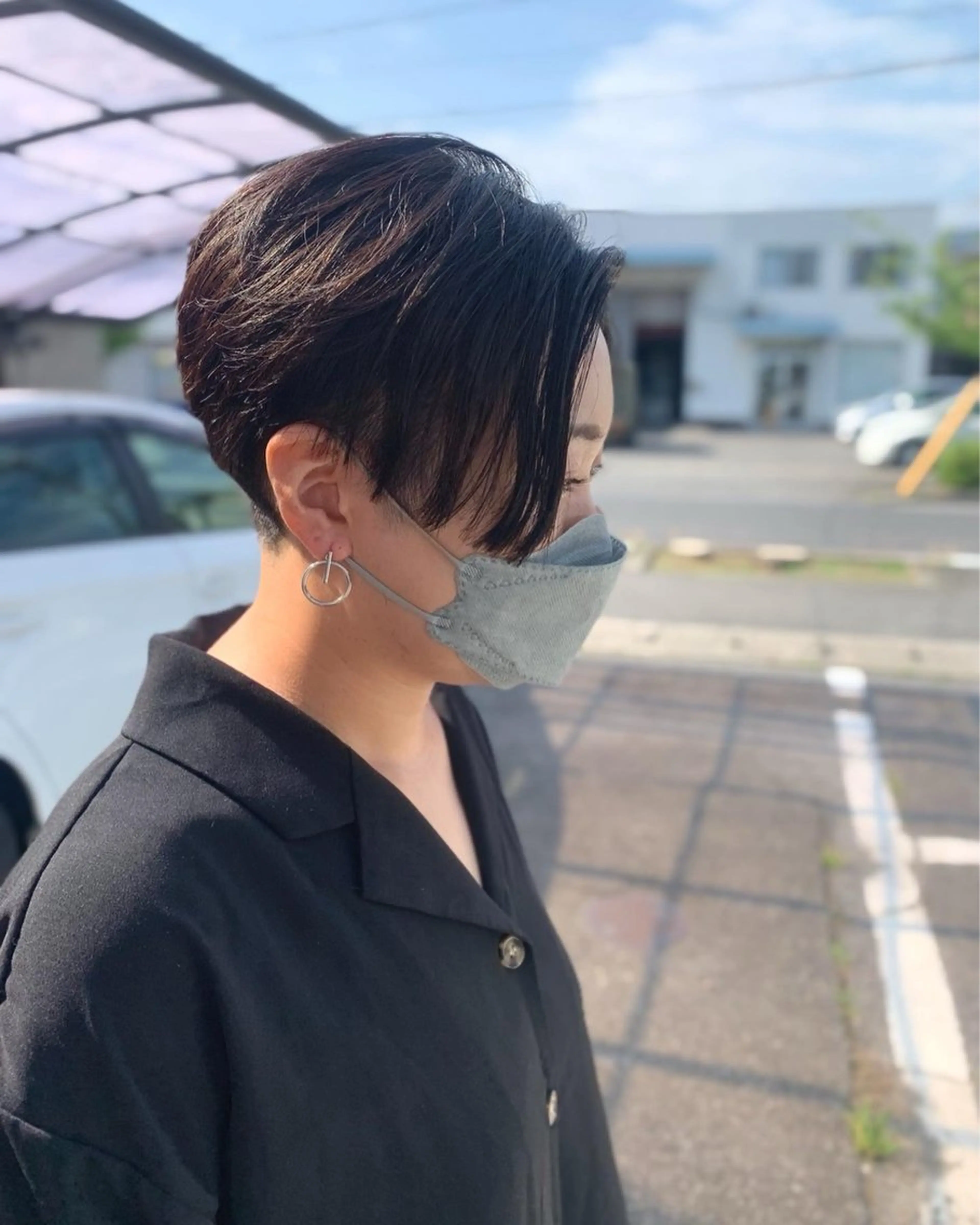 ショート ulu.久保田 加奈子のヘアスタイル