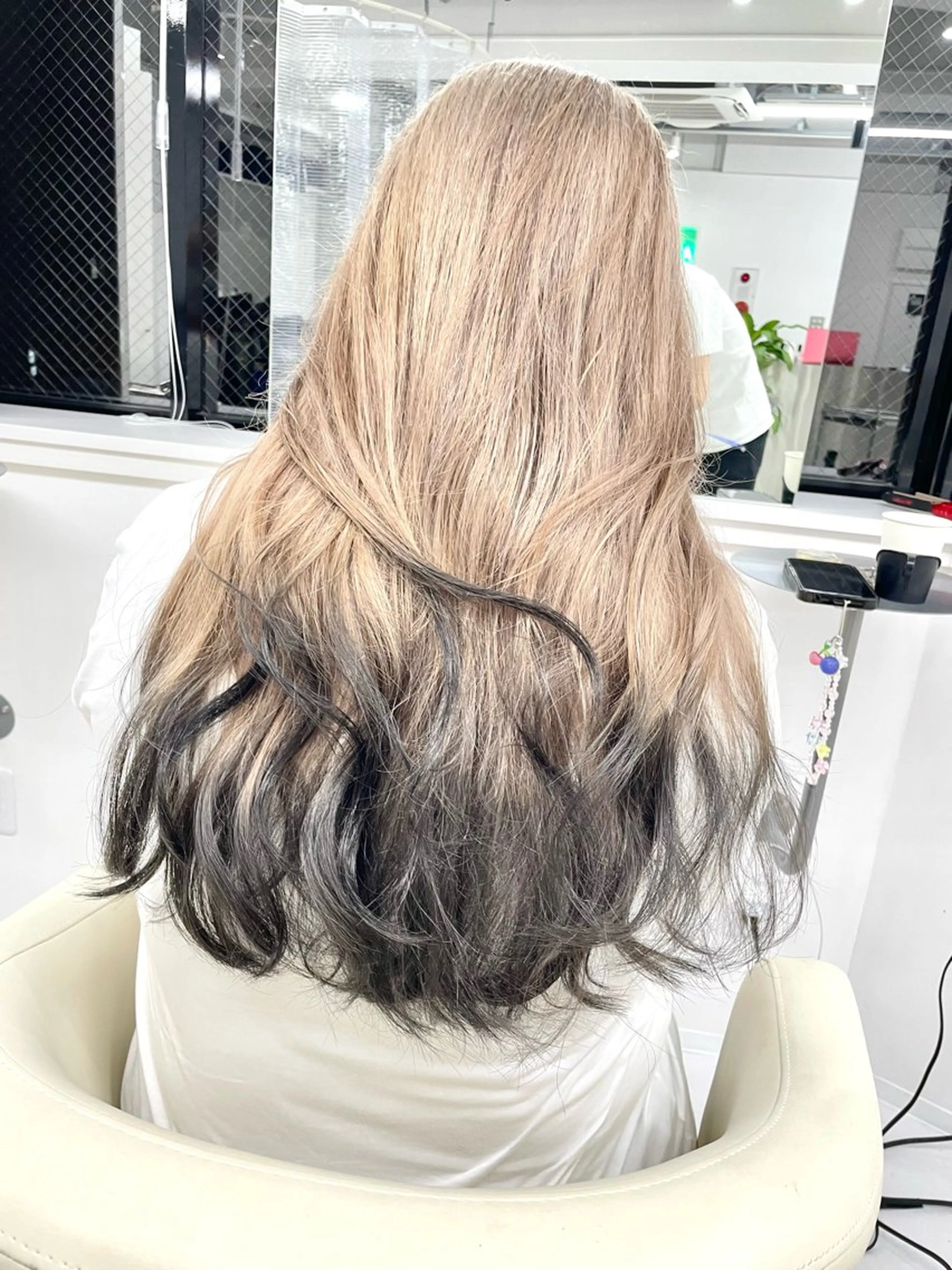 ロング カラー 笹井 颯人のヘアスタイル