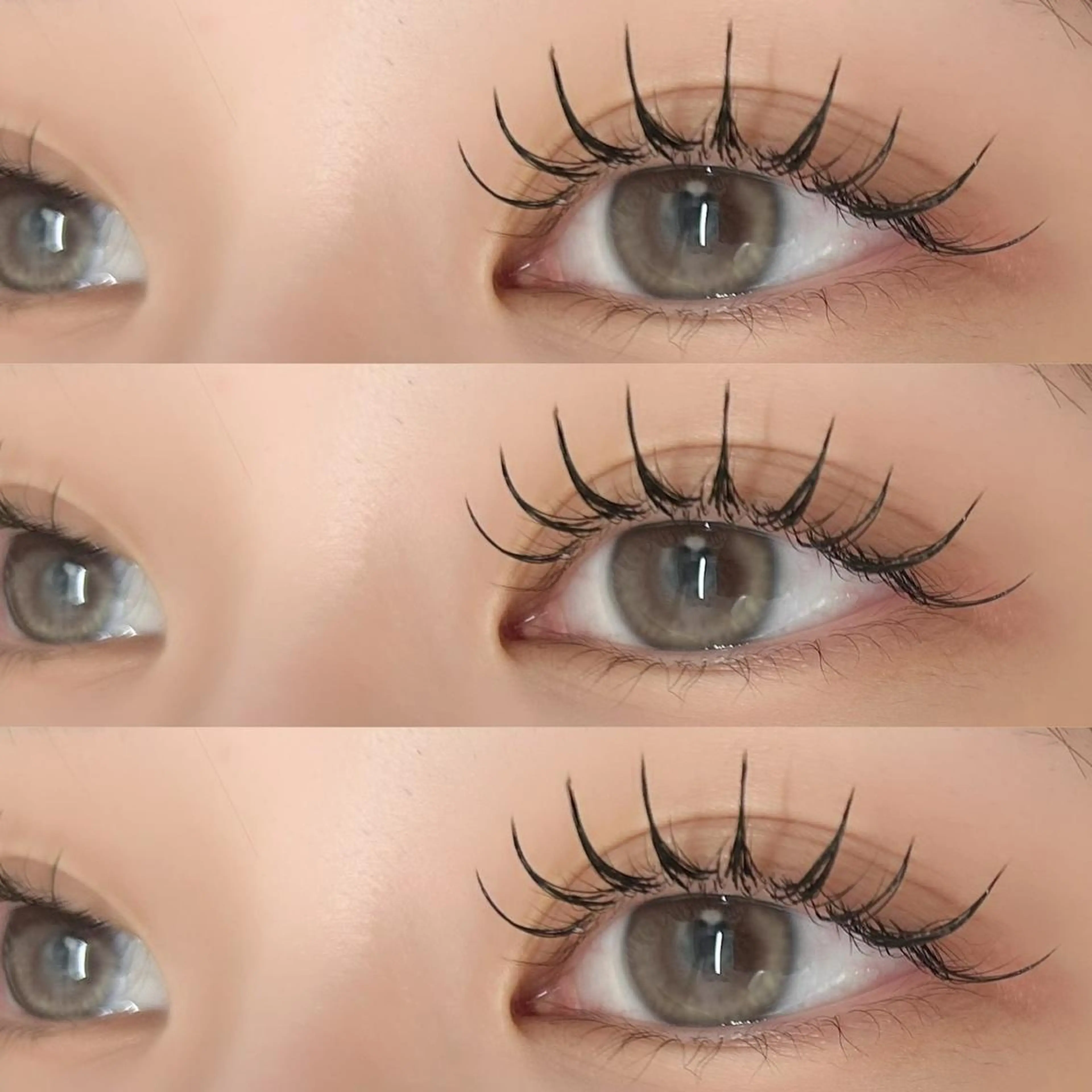 最軽量🩵｛フラットラッシュマツエク｝120本☁️🪽の写真