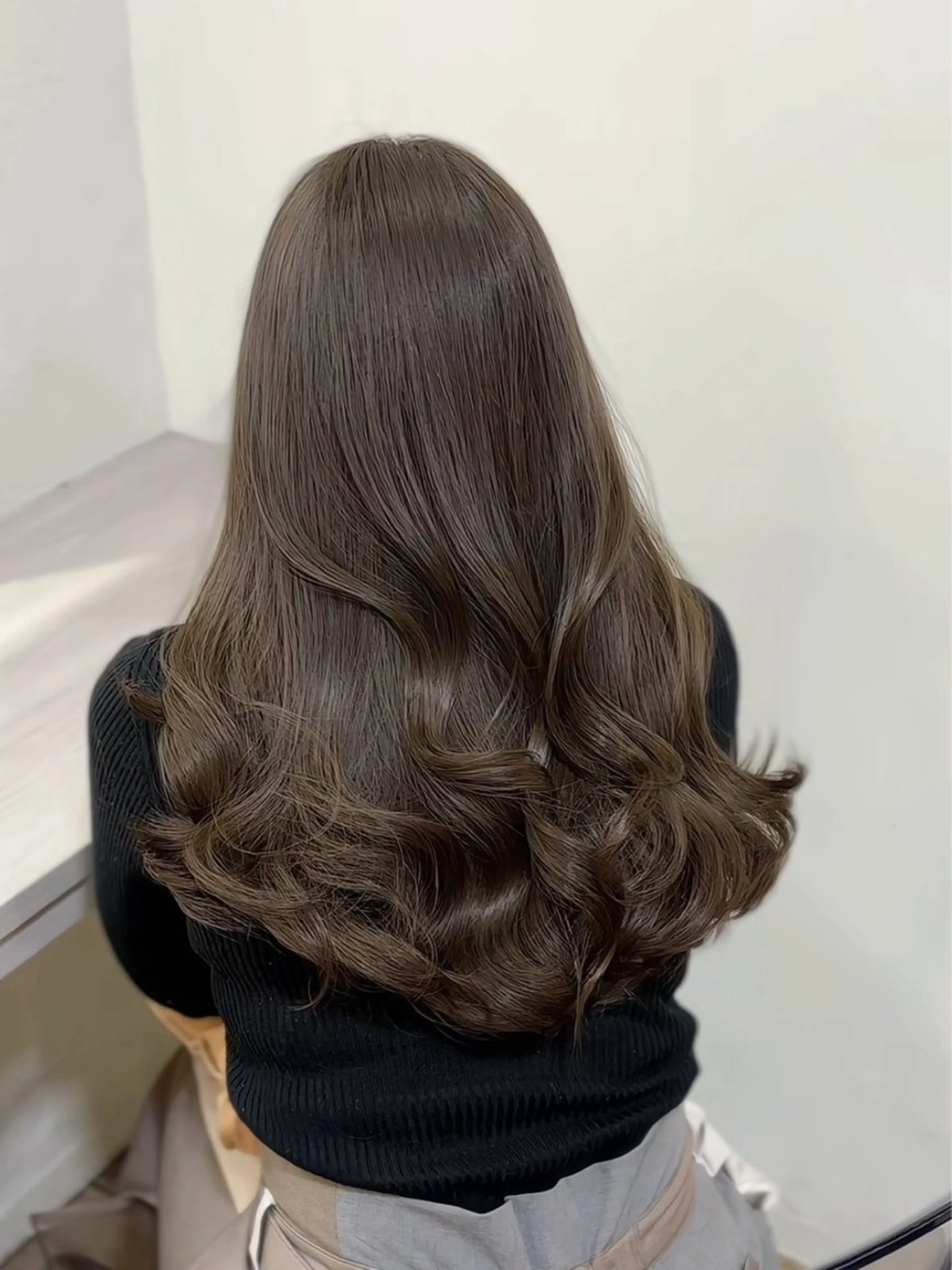 ロング カラー ヘアカラー トリートメント 艶髪カラー/ 茶屋町/王子凌汰のヘアスタイル