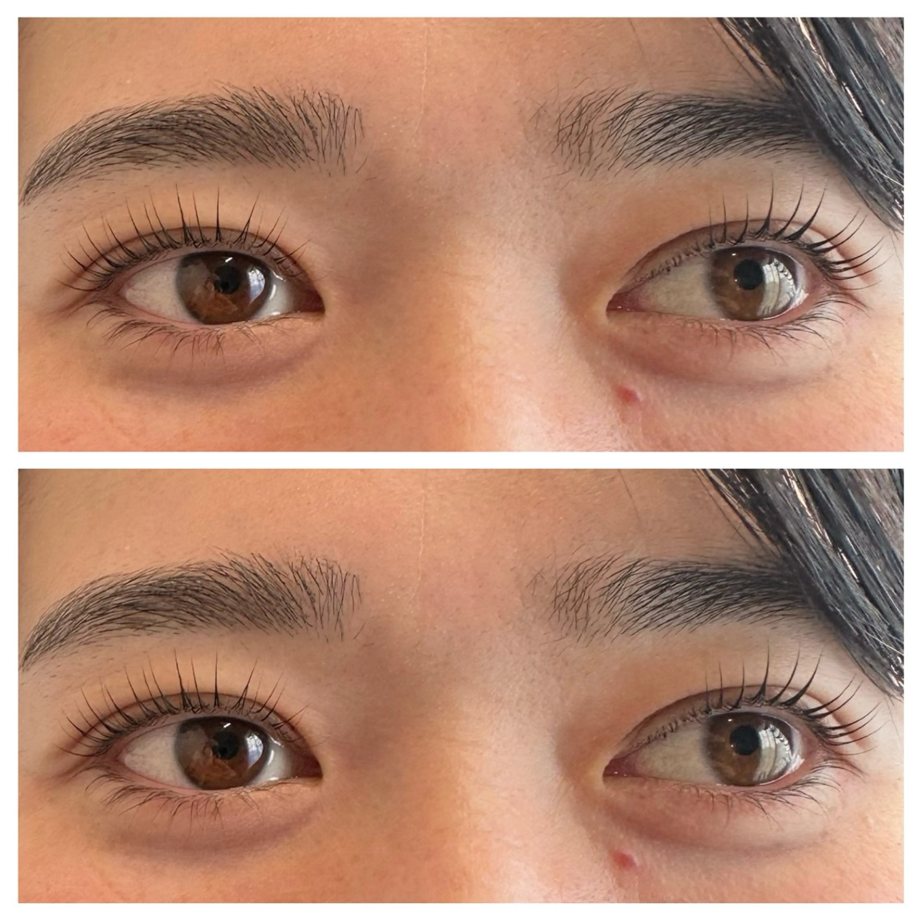 ダメージレス上まつげパーマの写真